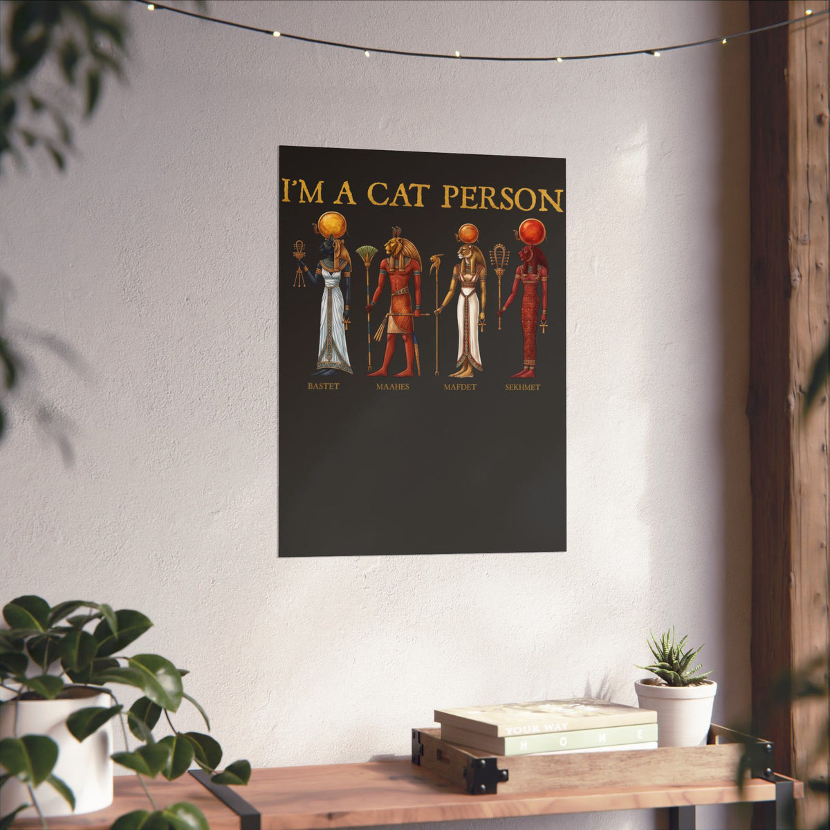 I'm a Cat Person Poster