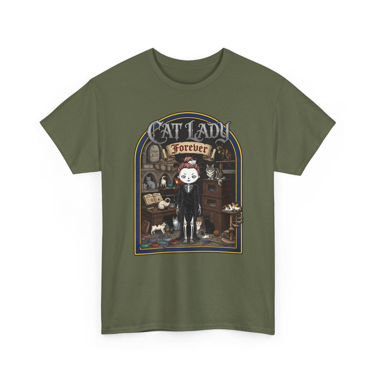 Cat Lady T-Shirt Funny Cat Lover Tee