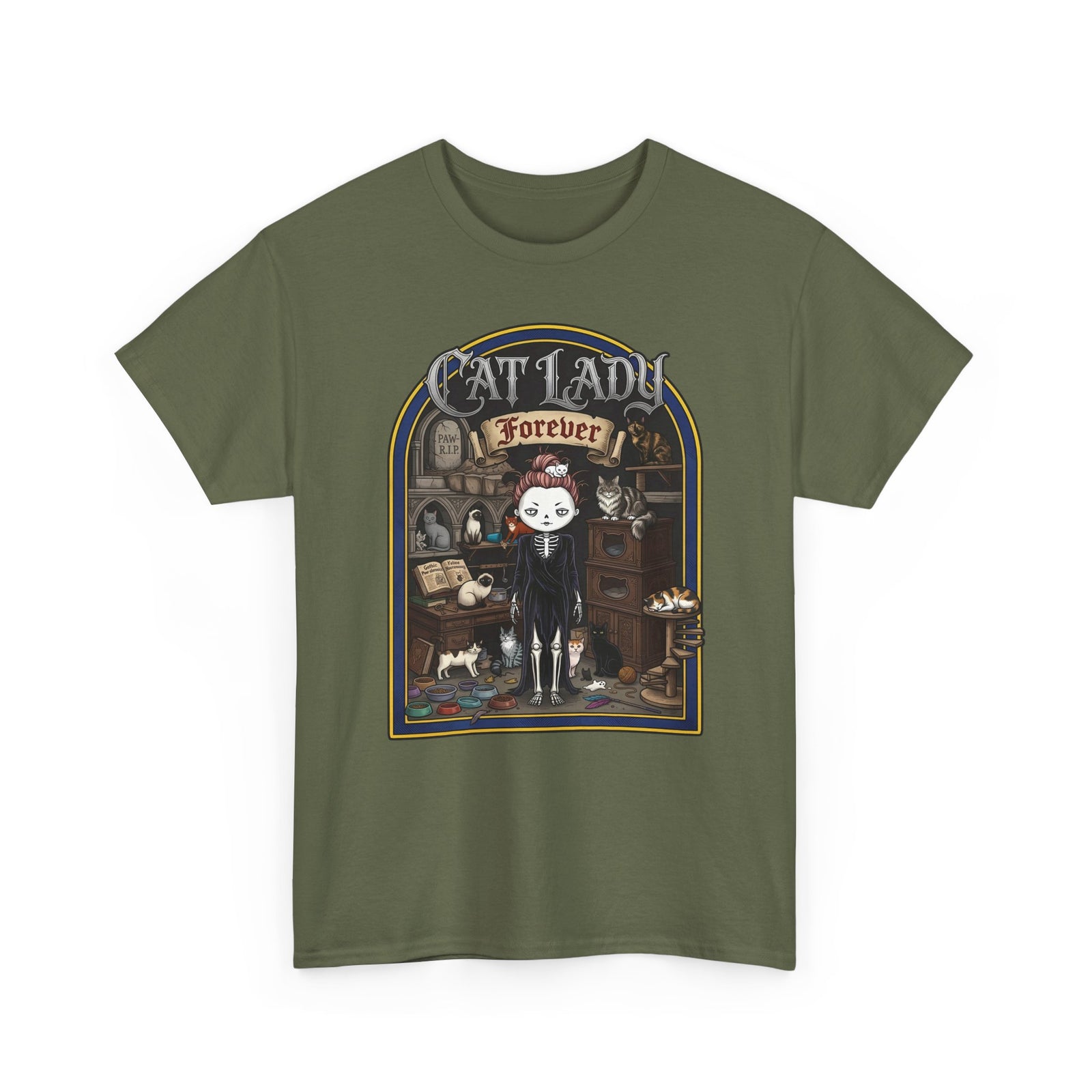 Cat Lady T-Shirt Funny Cat Lover Tee