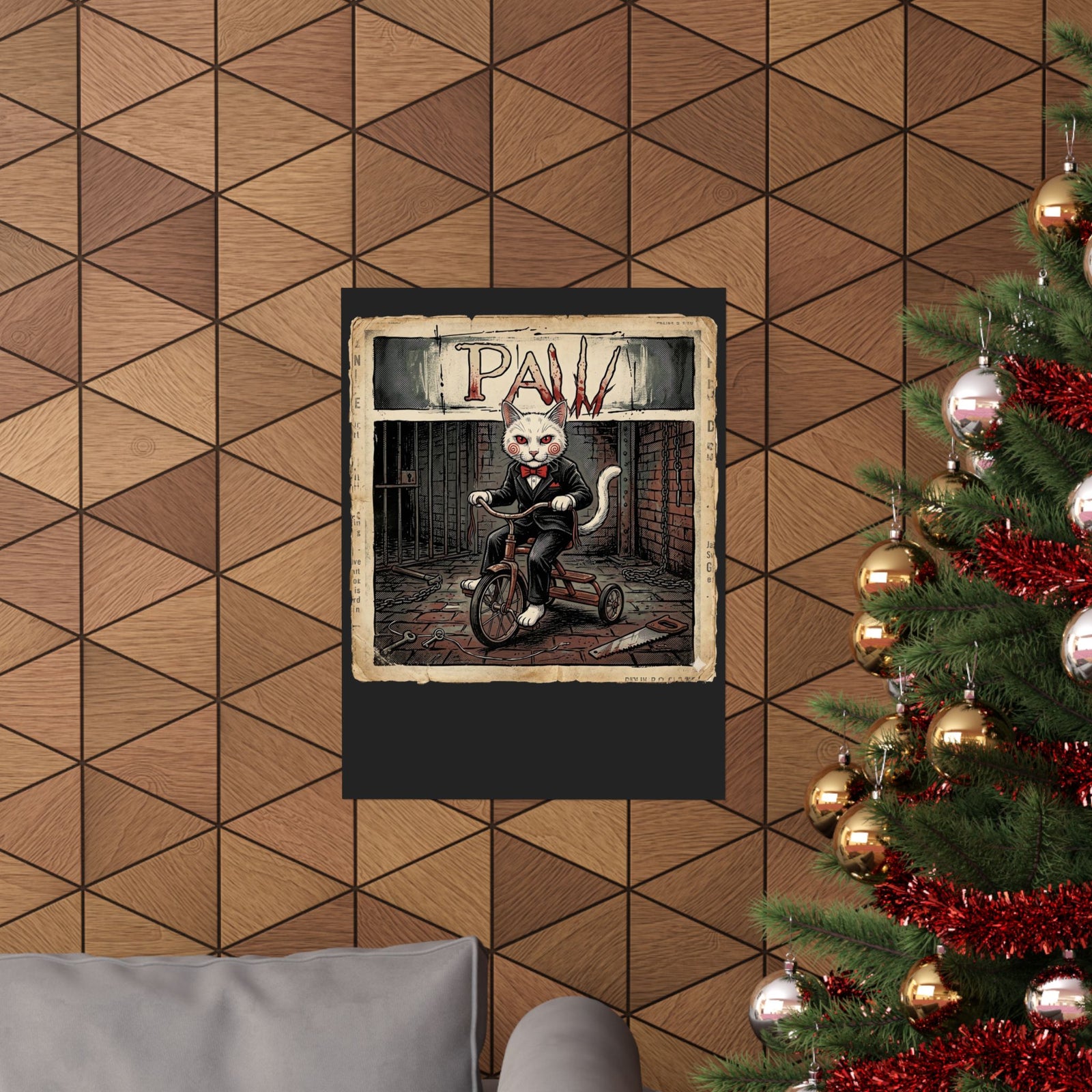 Billy the Puppet Cat Lover Poster