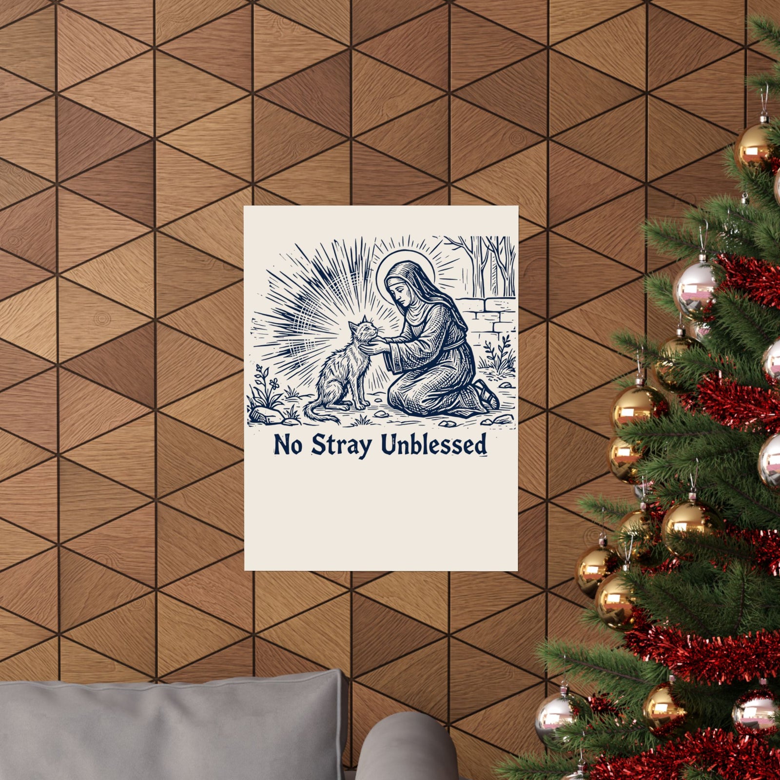 "Every Cat Is Blessed" Cat Poster