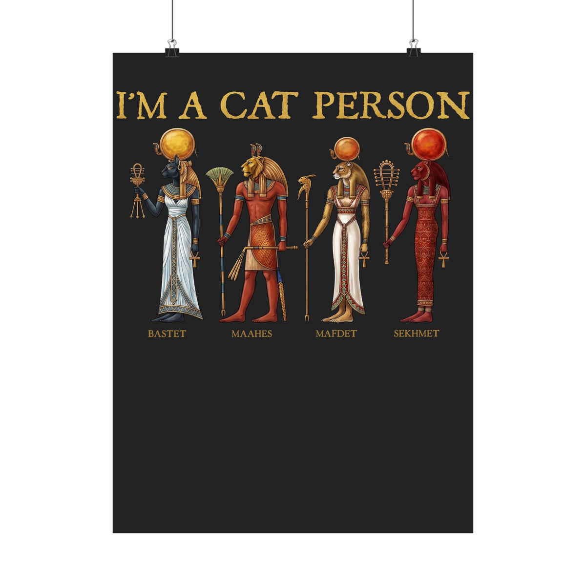 I'm a Cat Person Poster