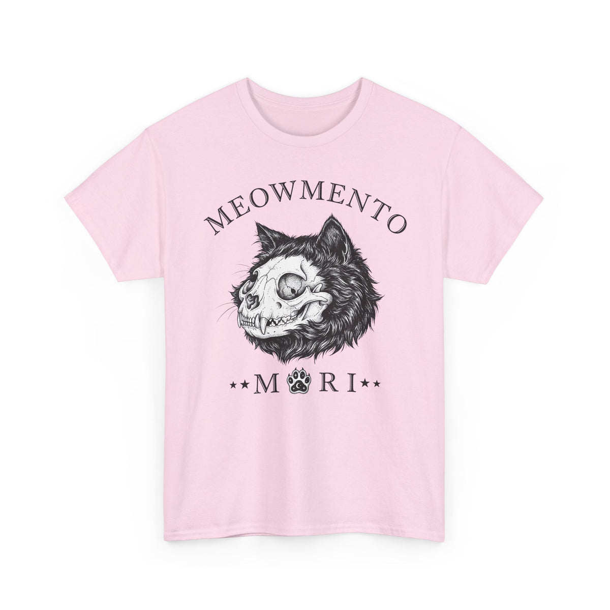 Meowmento Cat T-Shirt — Humorous Cat Memorial Tee