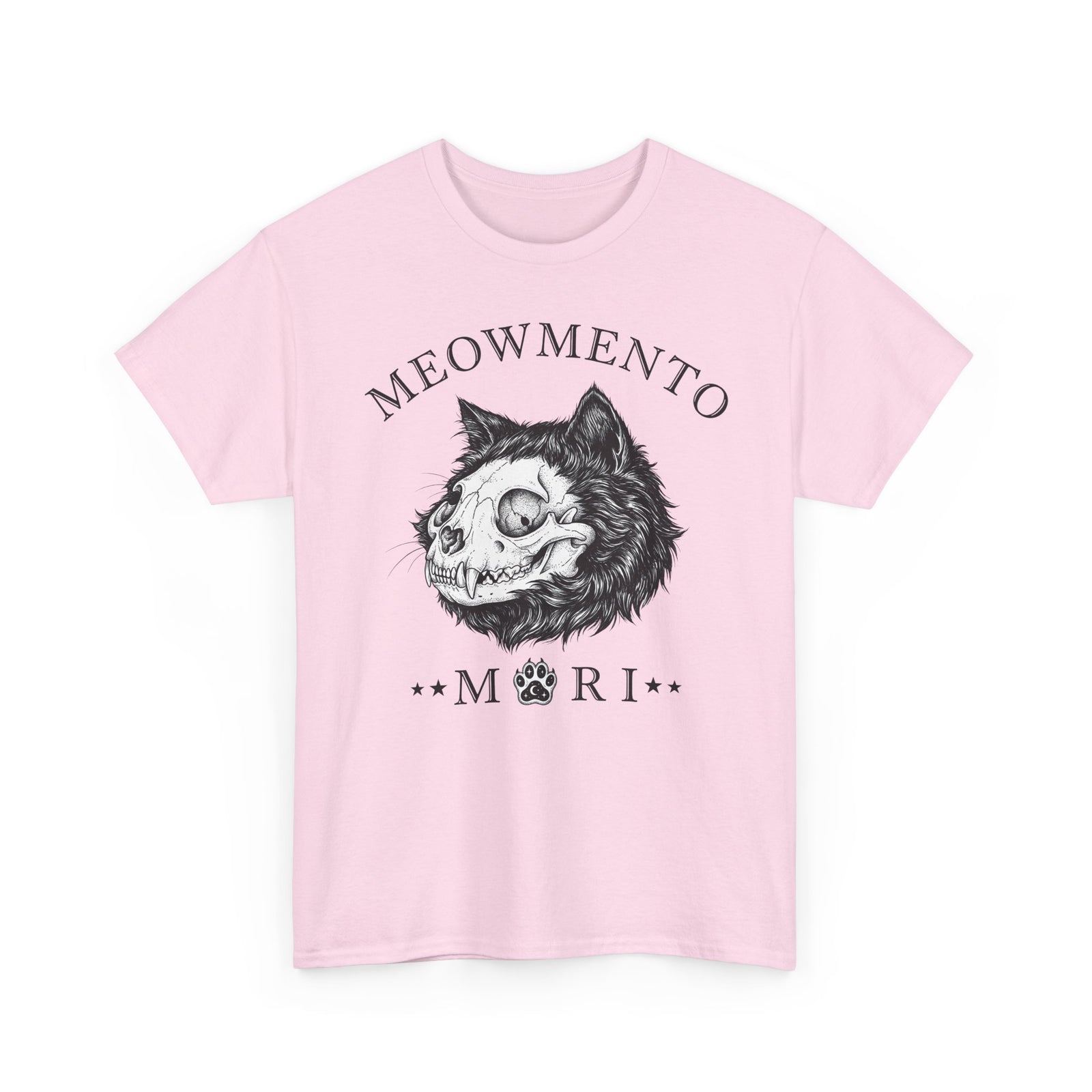 Meowmento Cat T-Shirt — Humorous Cat Memorial Tee