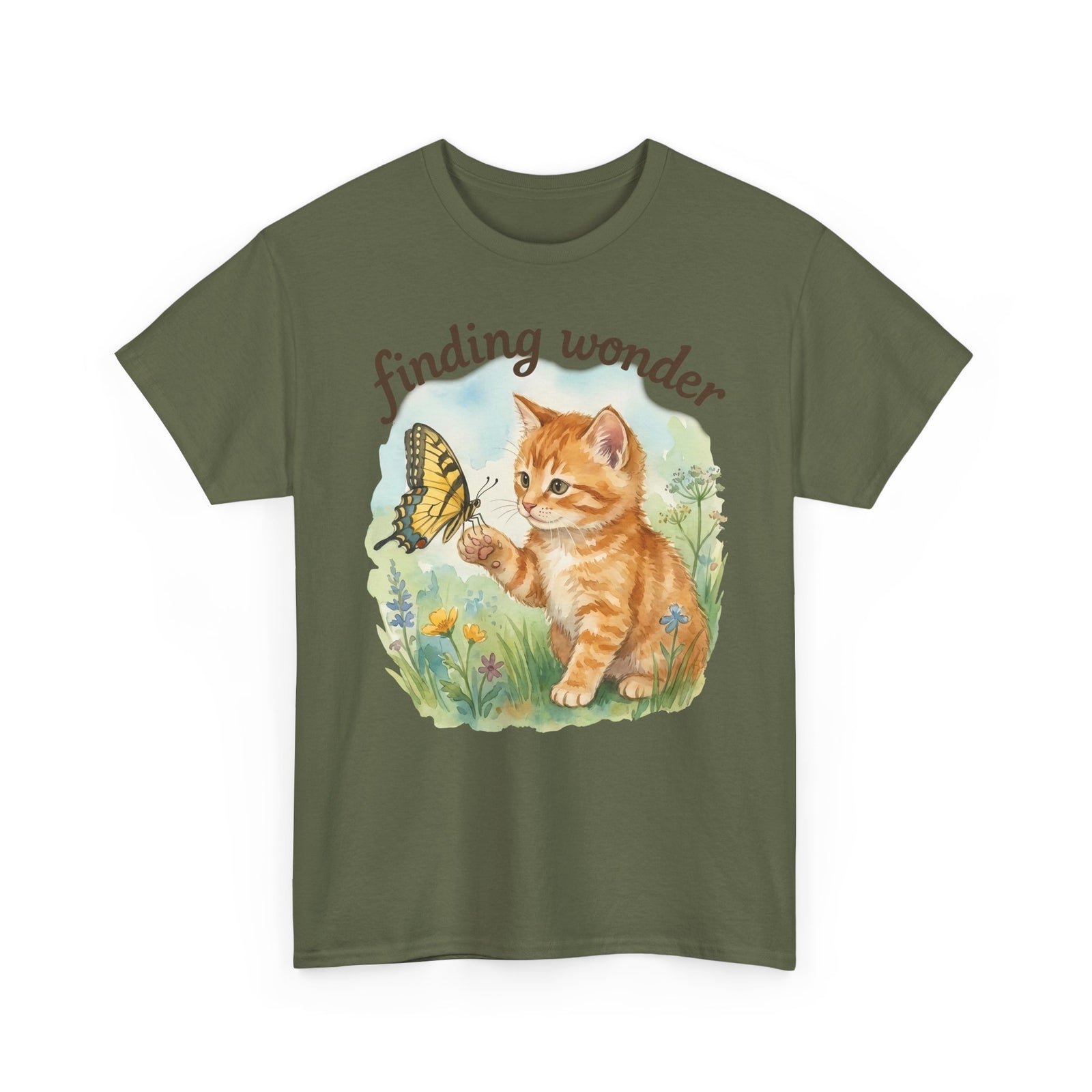 Finding Wonder Cat T-Shirt