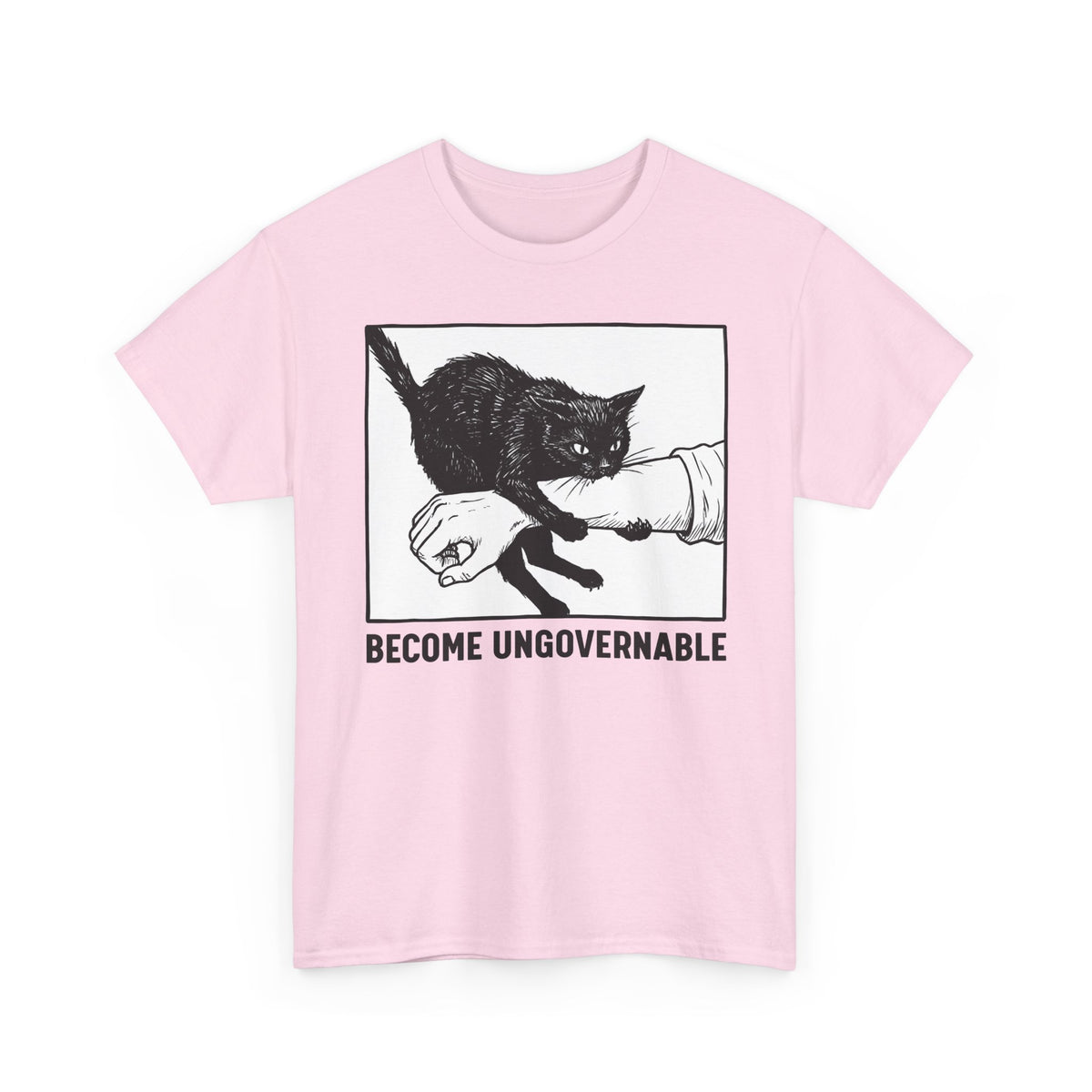 Become Ungovernable Cat T-Shirt