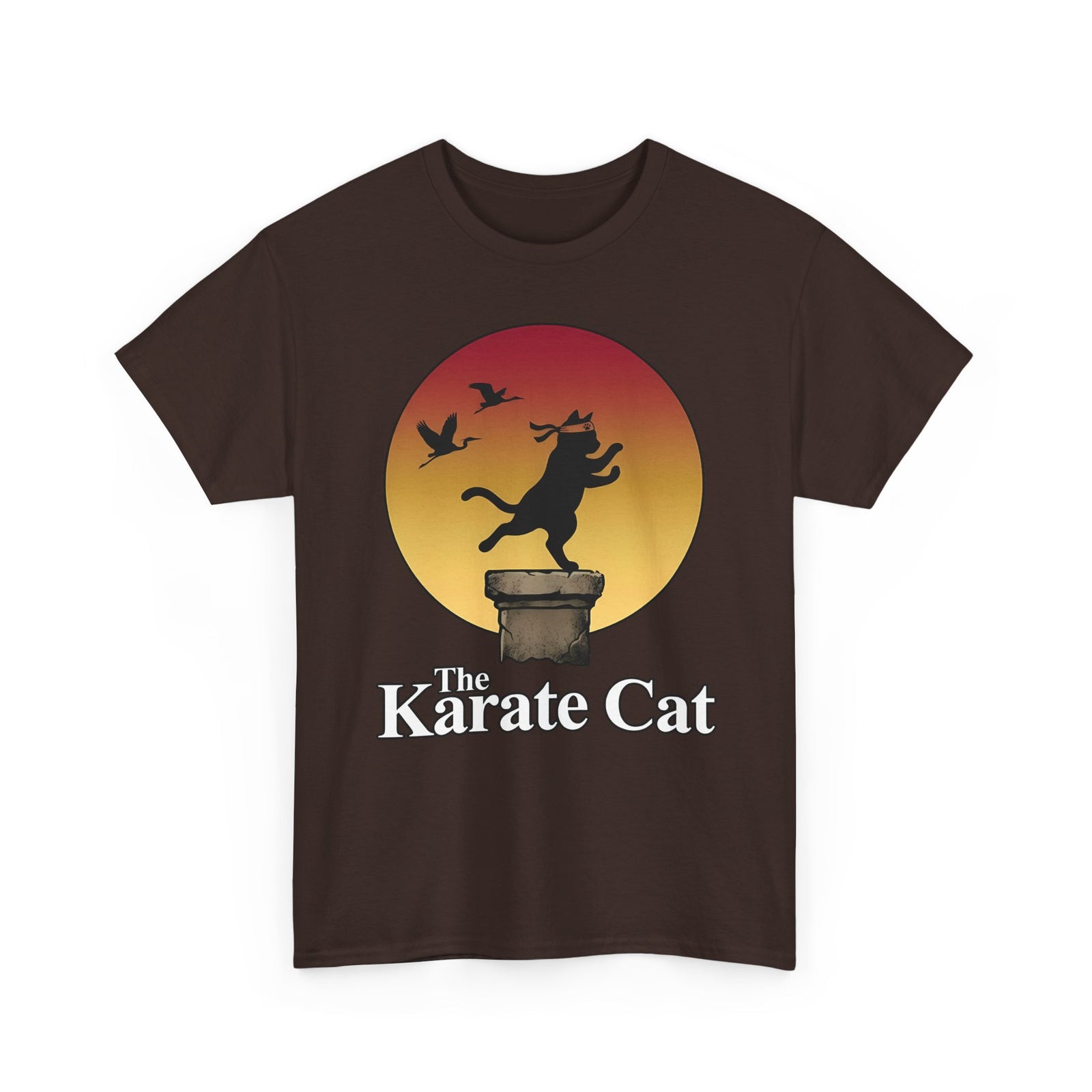 Karate Cat T-Shirt — Funny Martial Arts Cat Tee