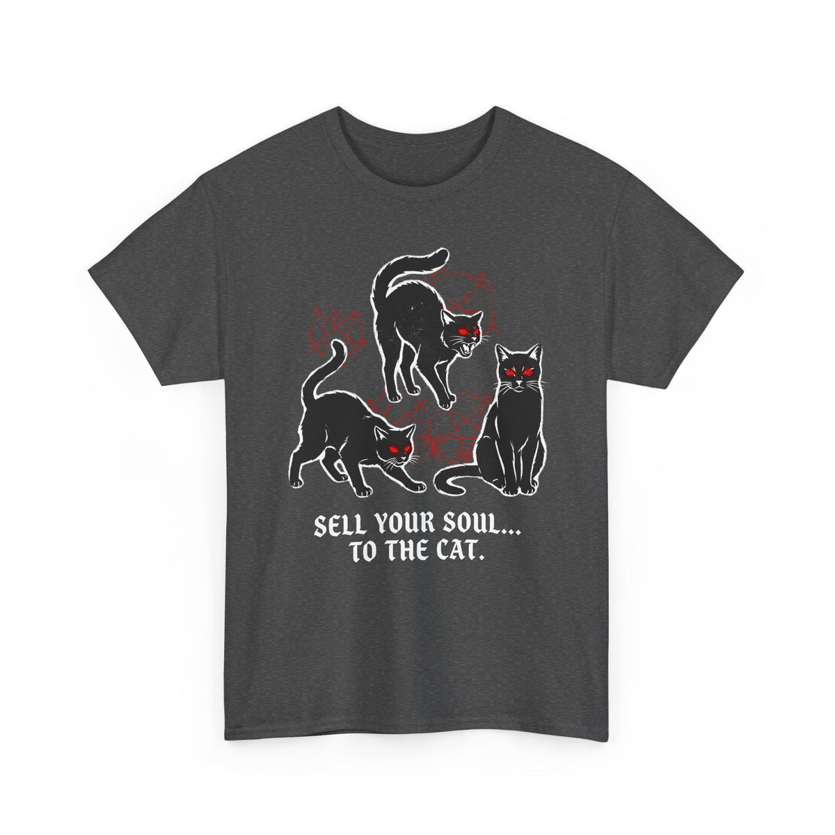 Sell Your Soul To The Cat T-Shirt — Funny Cat Lover Tee