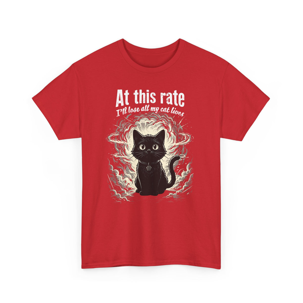 Apocalypse Cat T-Shirt Post-Apocalyptic Cat Graphic Tee