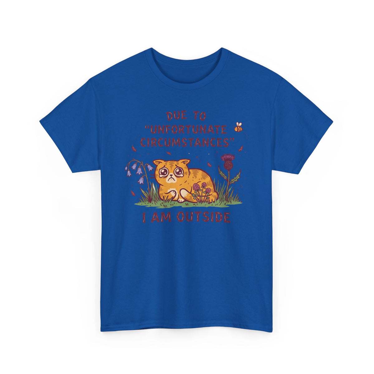 I'm Outside Funny Cat T-Shirt