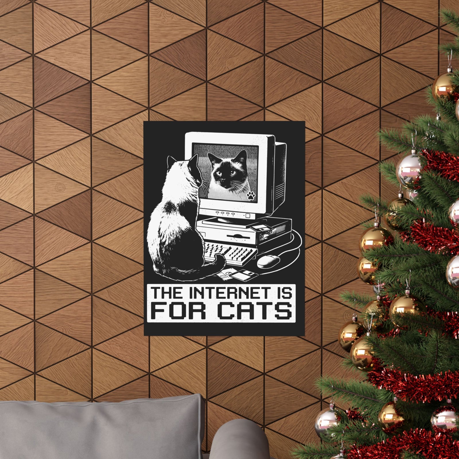 The Internet Is For Cats Poster