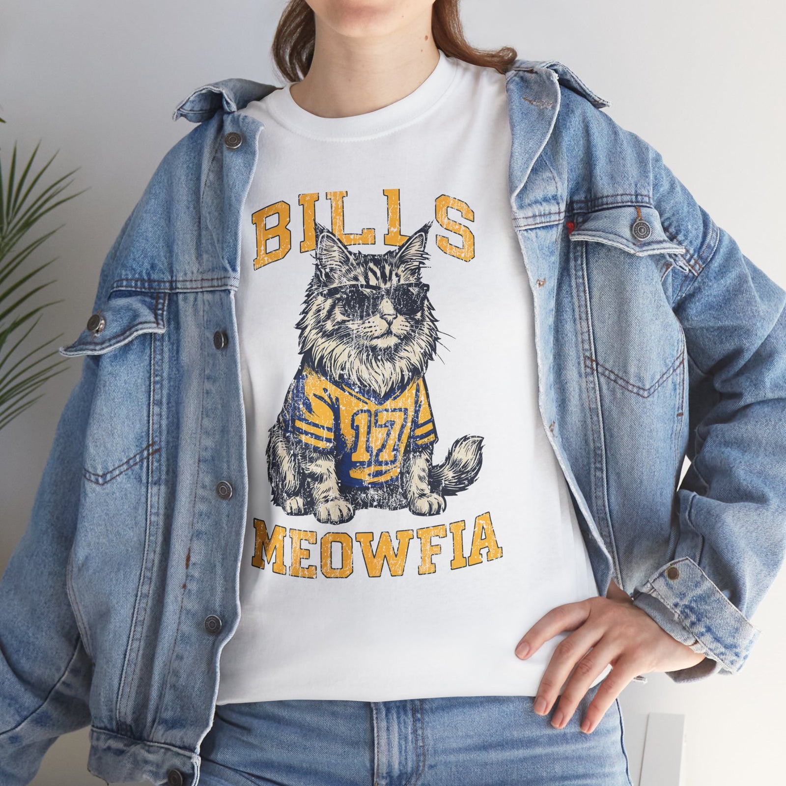 Bills Meowfia T-Shirt — Funny Cat Mafia Graphic Tee