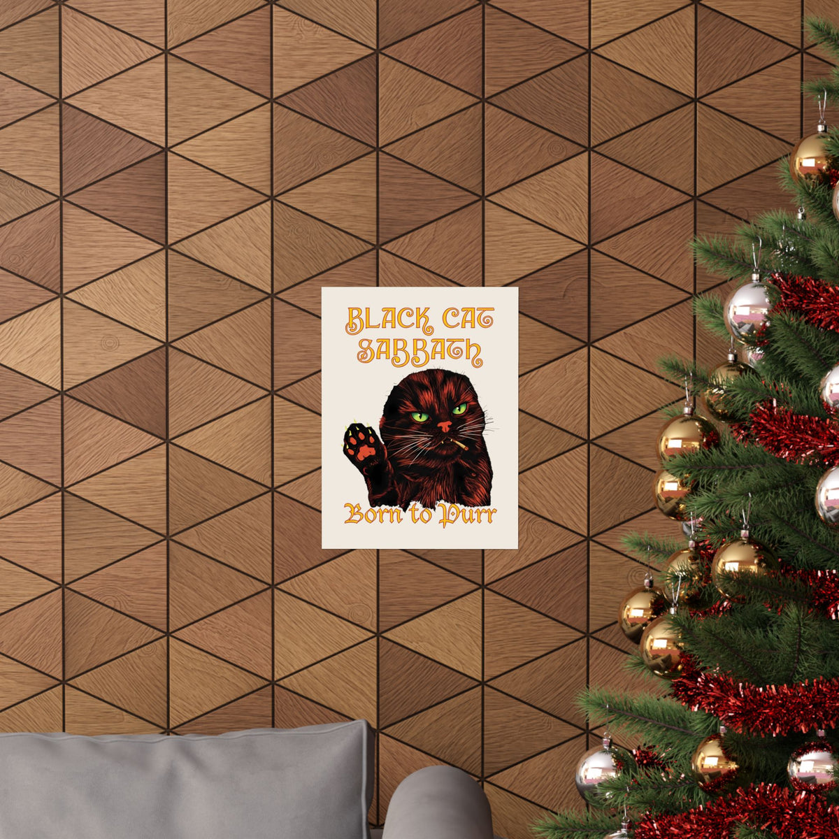Black Cat Sabbath Poster
