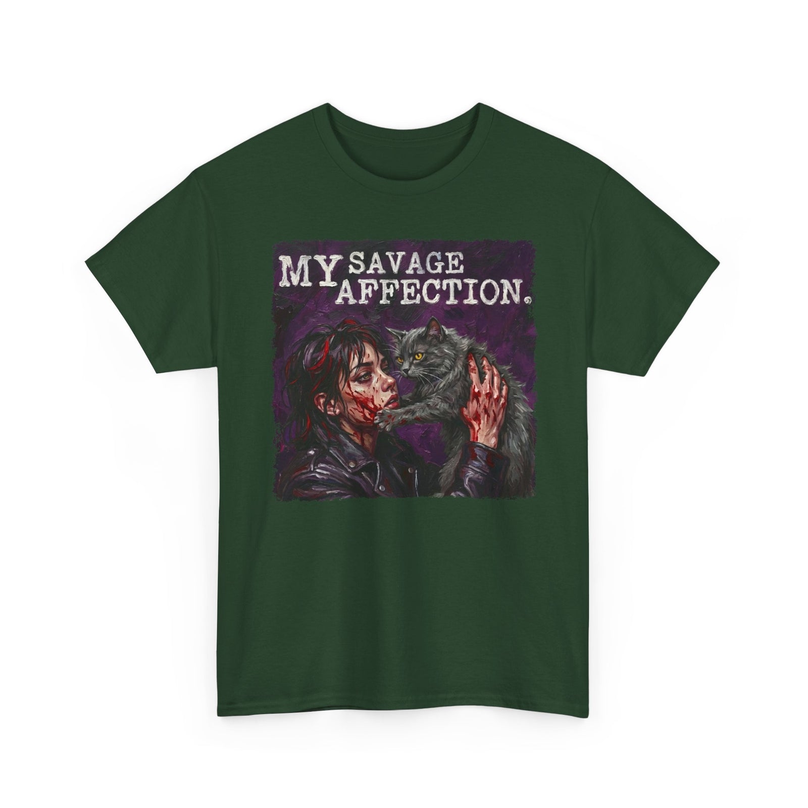 My Savage Affection T-Shirt — Bold Romantic Graphic Tee