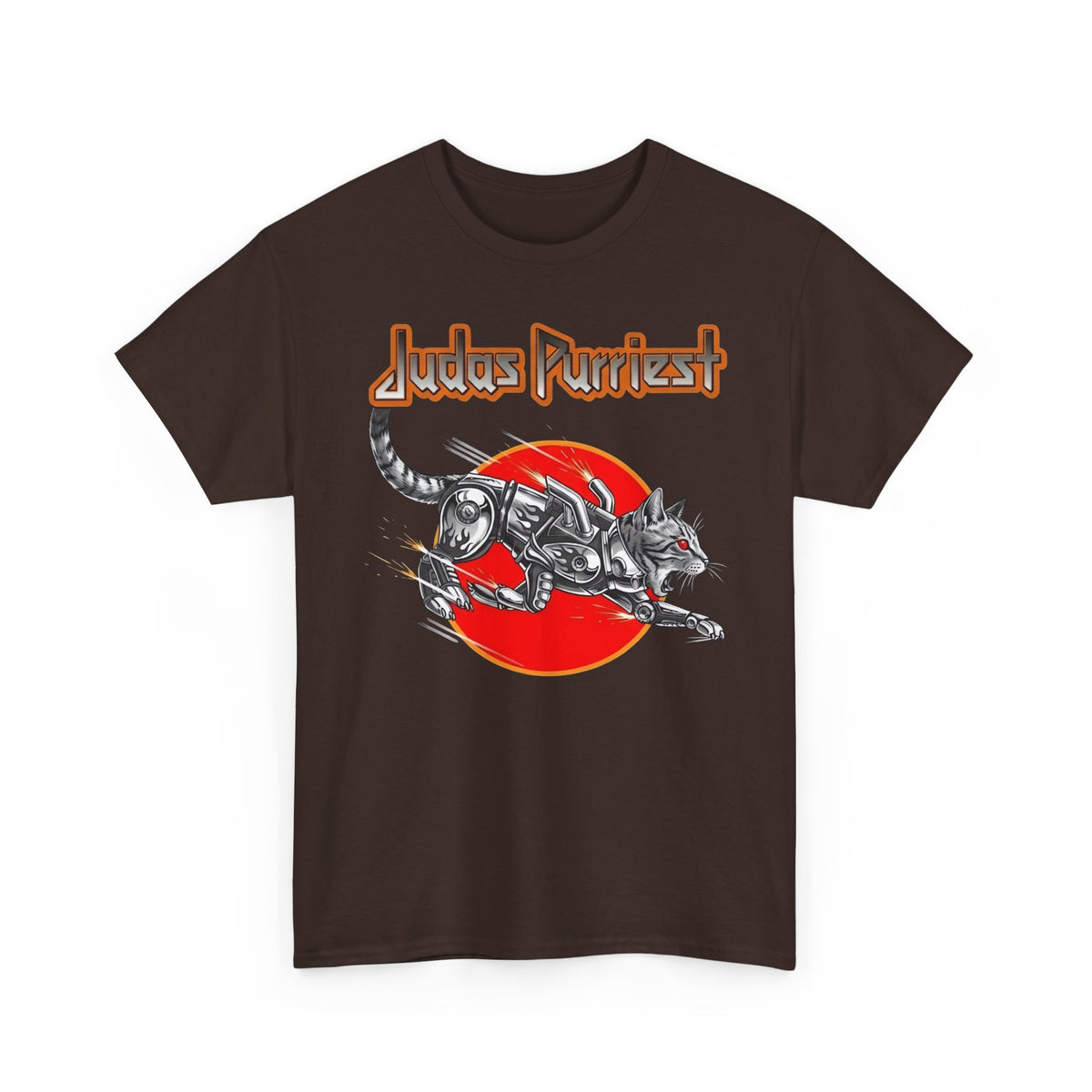 Judas Purriest Cat Graphic Tee