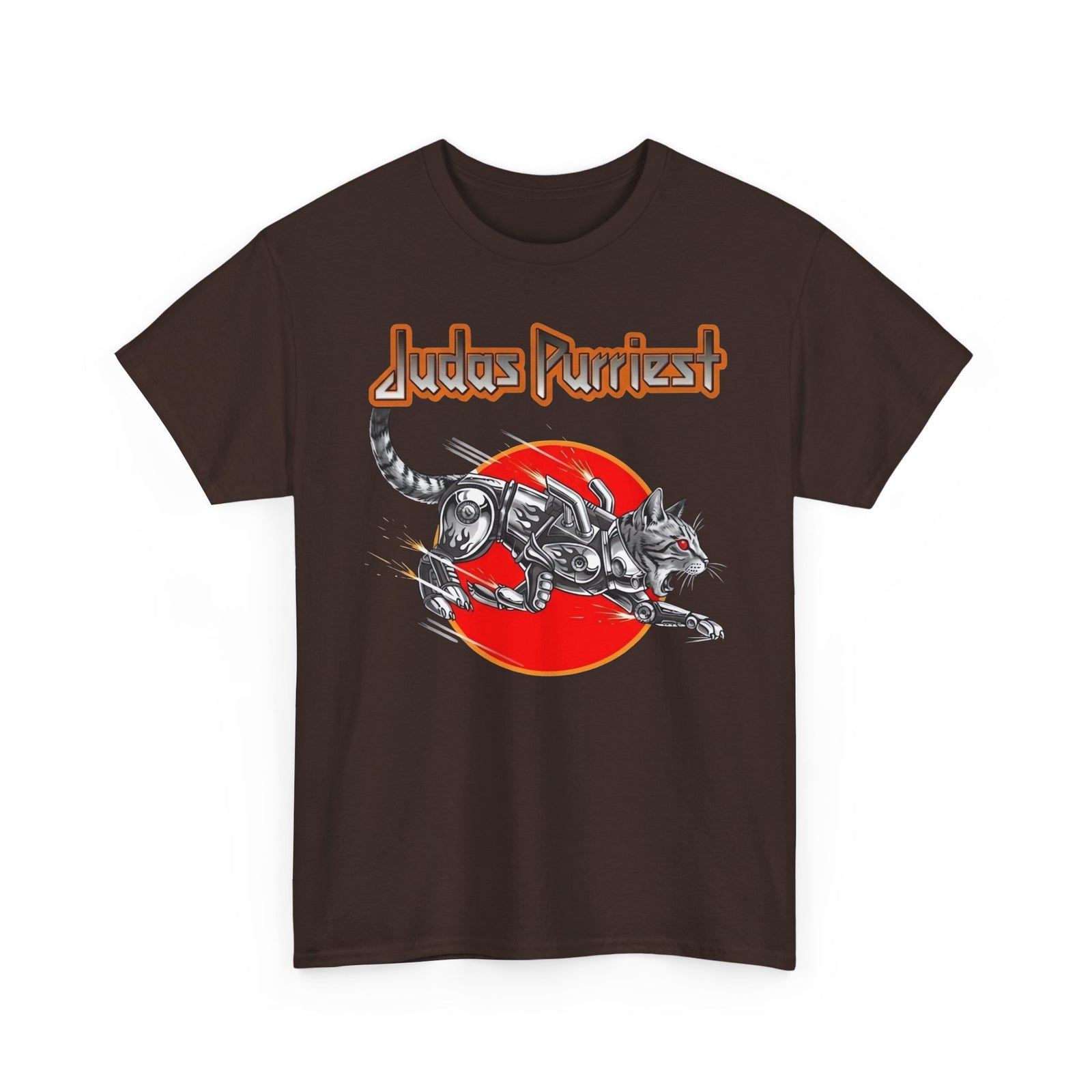Judas Purriest Cat Graphic Tee