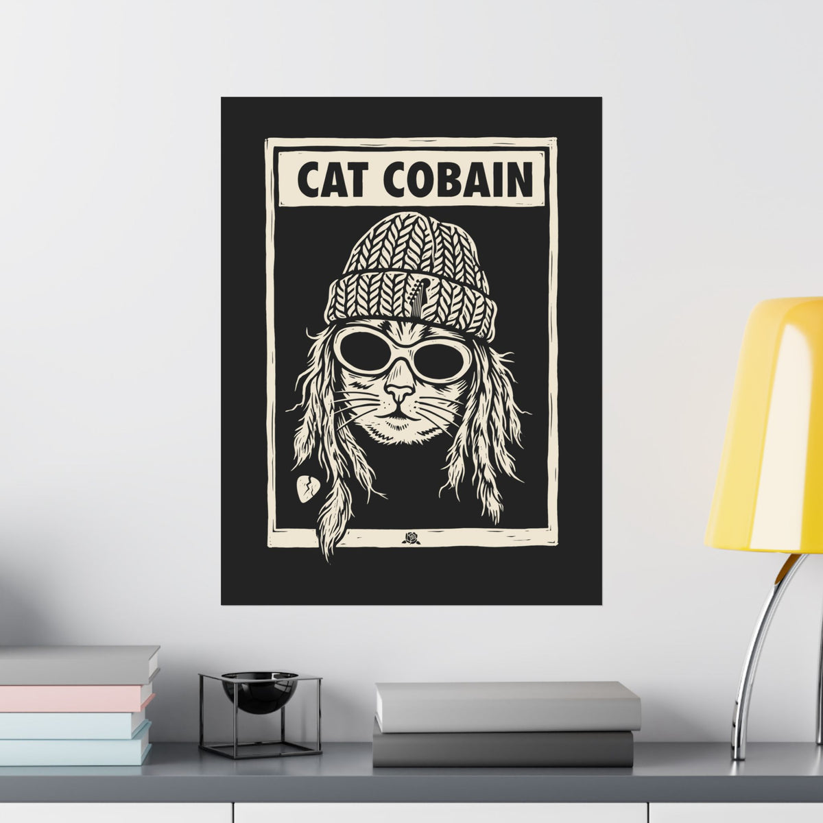 Cat Cobain Poster