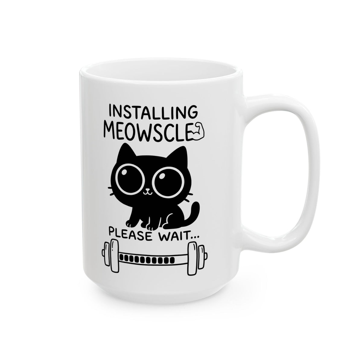 Installing Meowscles Ceramic Mug
