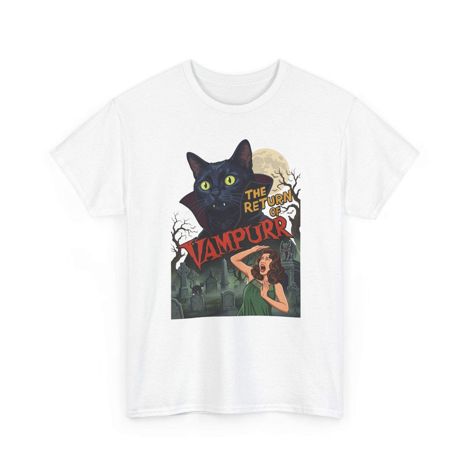Vampurrr Cats 'The Return of Vampurrr' T-Shirt
