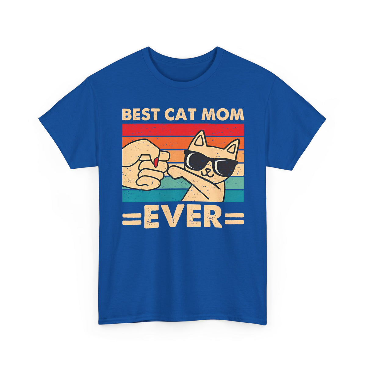 Best Cat Mom Ever T-Shirt — Cute Cat Mom Gift