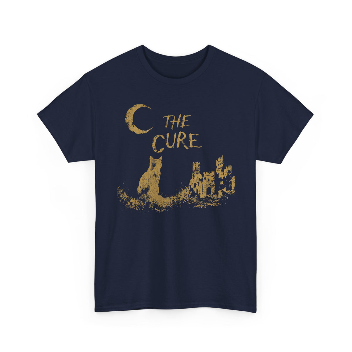 Goth Cat Lover T-Shirt — Goth Aesthetic Cat Tee