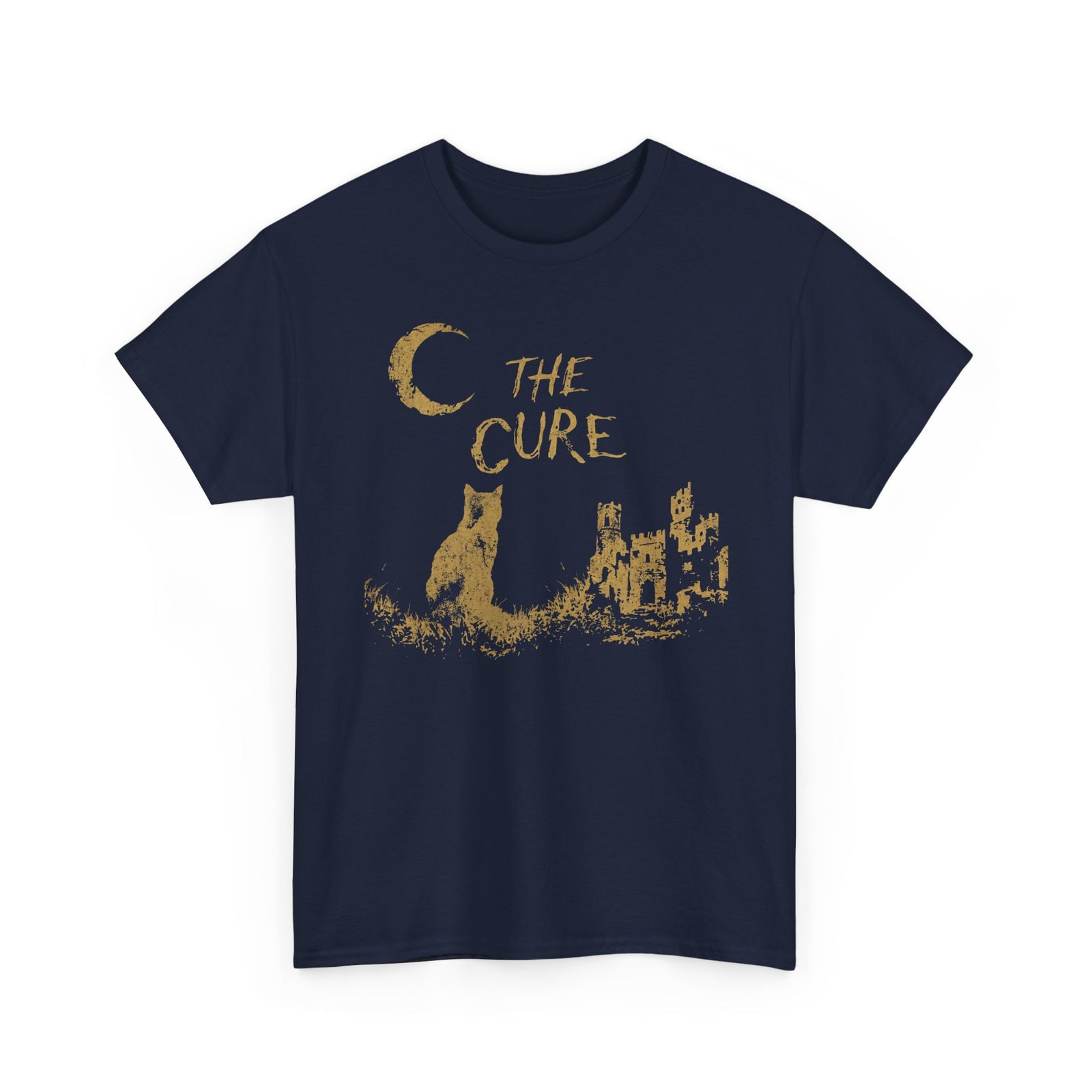 Goth Cat Lover T-Shirt — Goth Aesthetic Cat Tee
