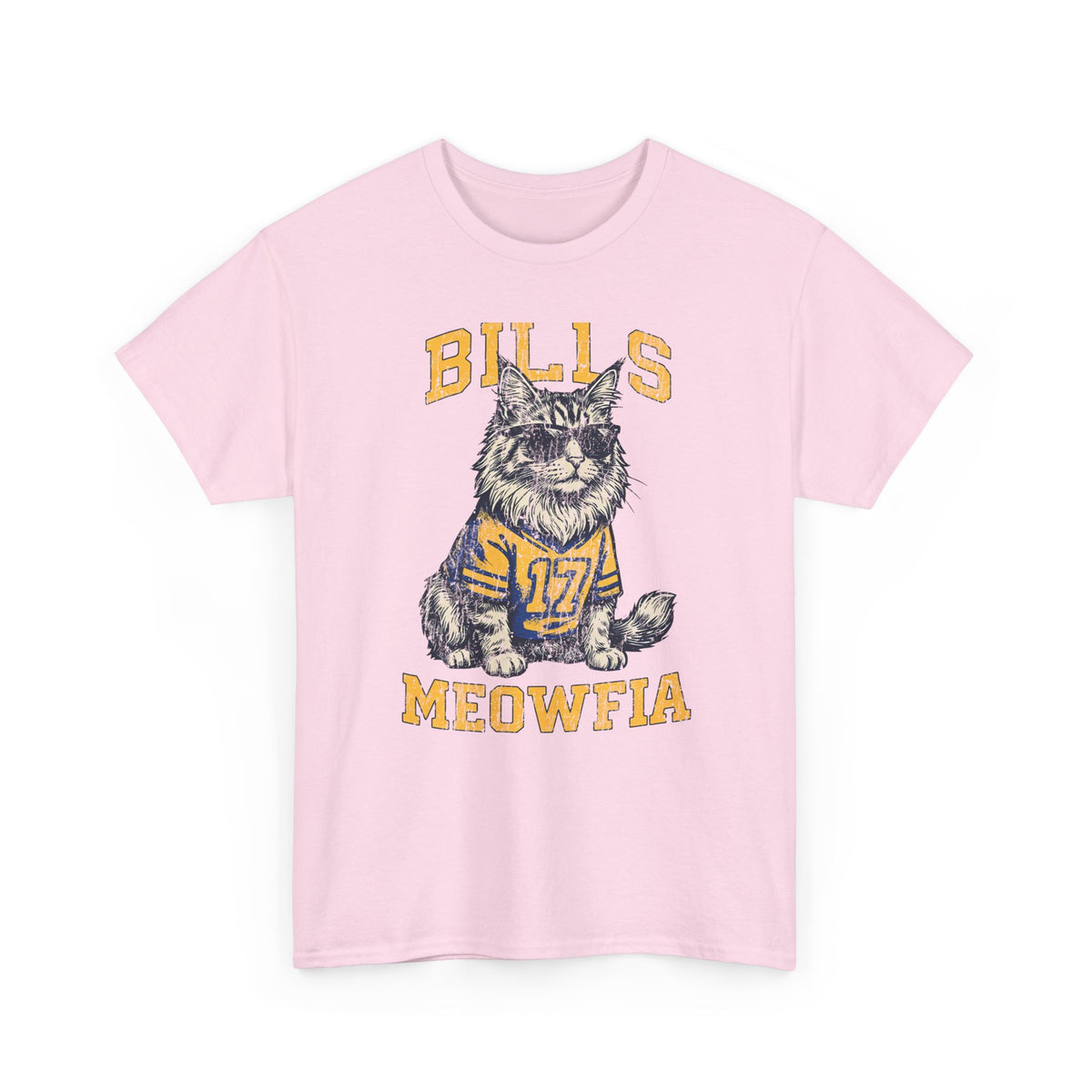 Bills Meowfia T-Shirt — Funny Cat Mafia Graphic Tee