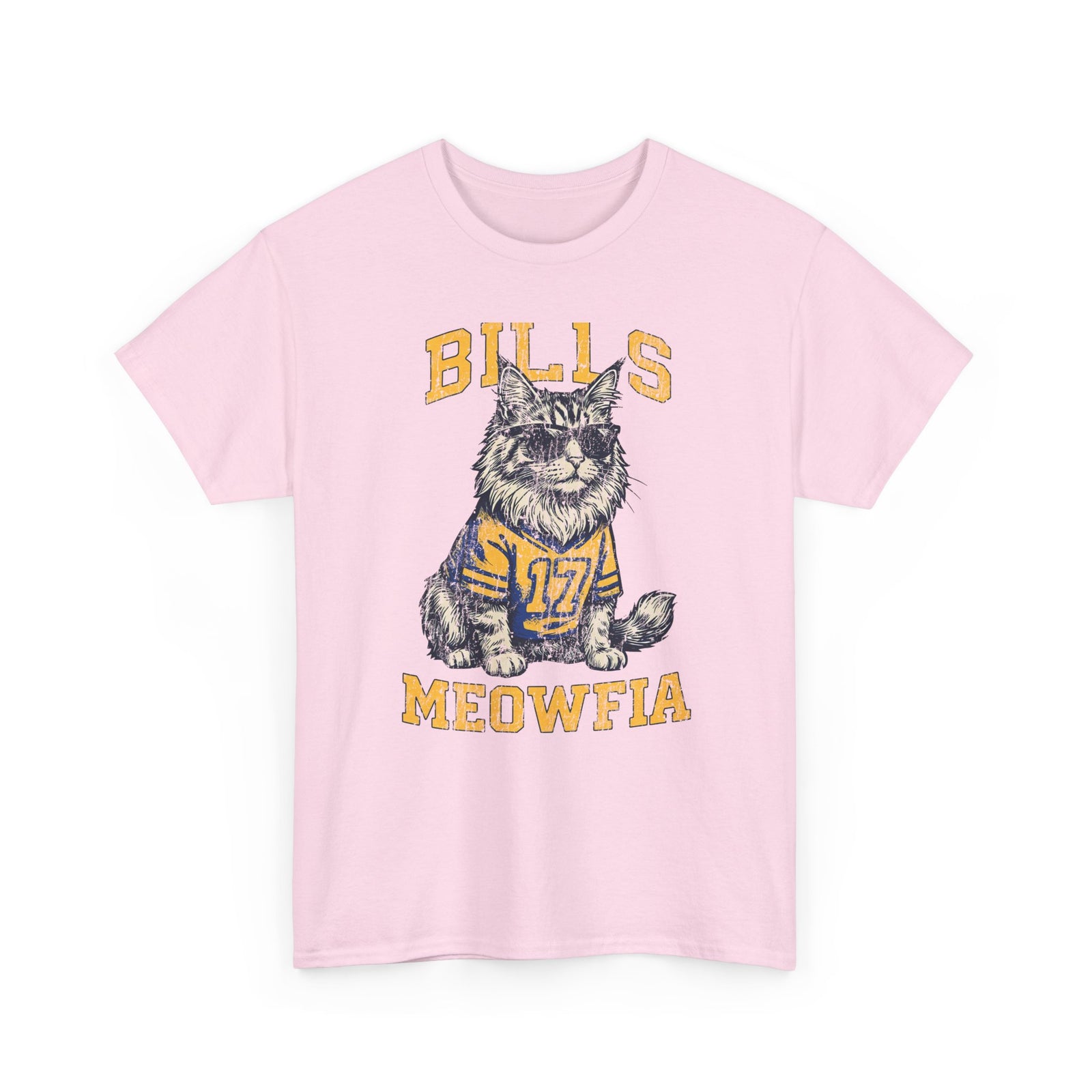 Bills Meowfia T-Shirt — Funny Cat Mafia Graphic Tee