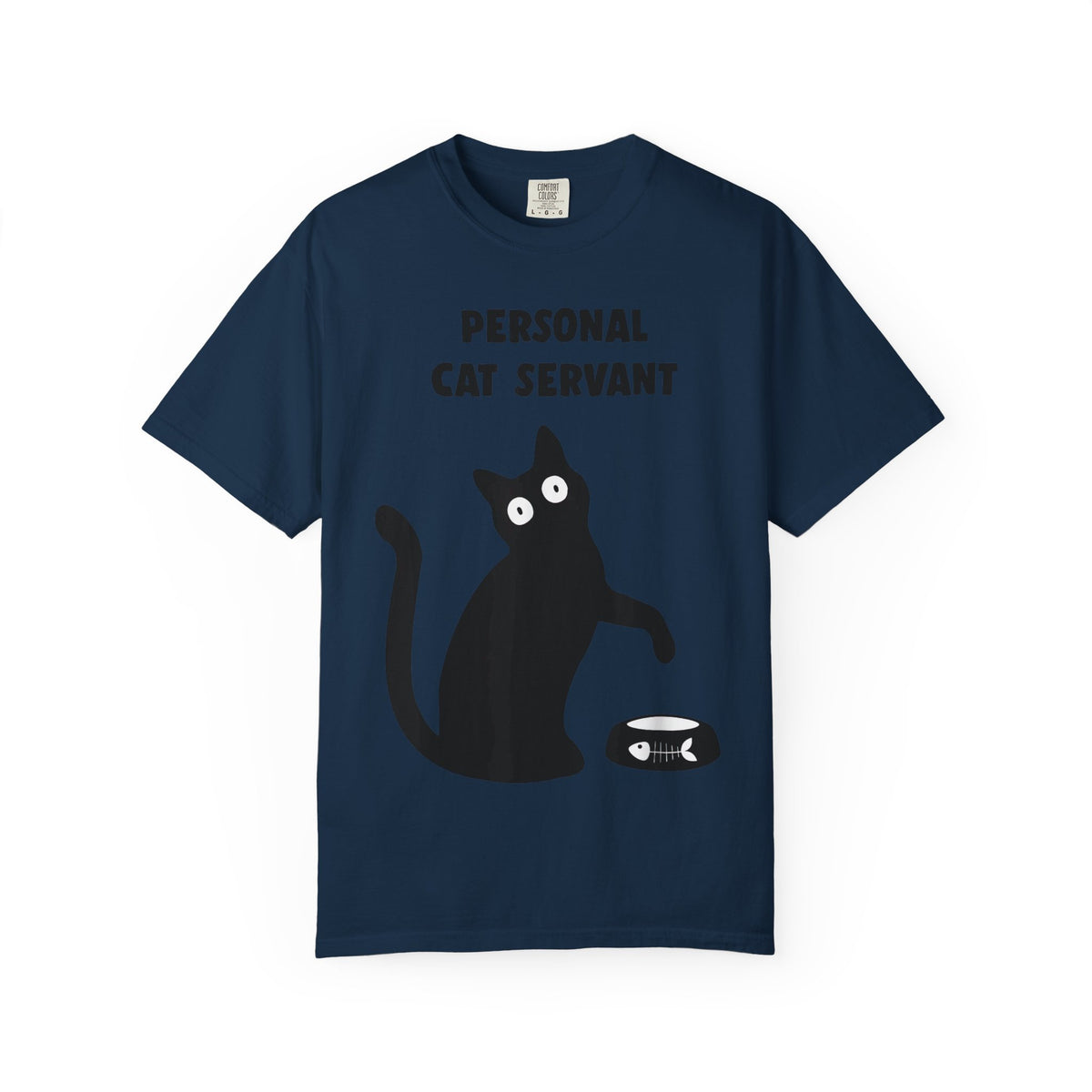 Personal Cat Servant T-Shirt — Funny Cat Lover Tee