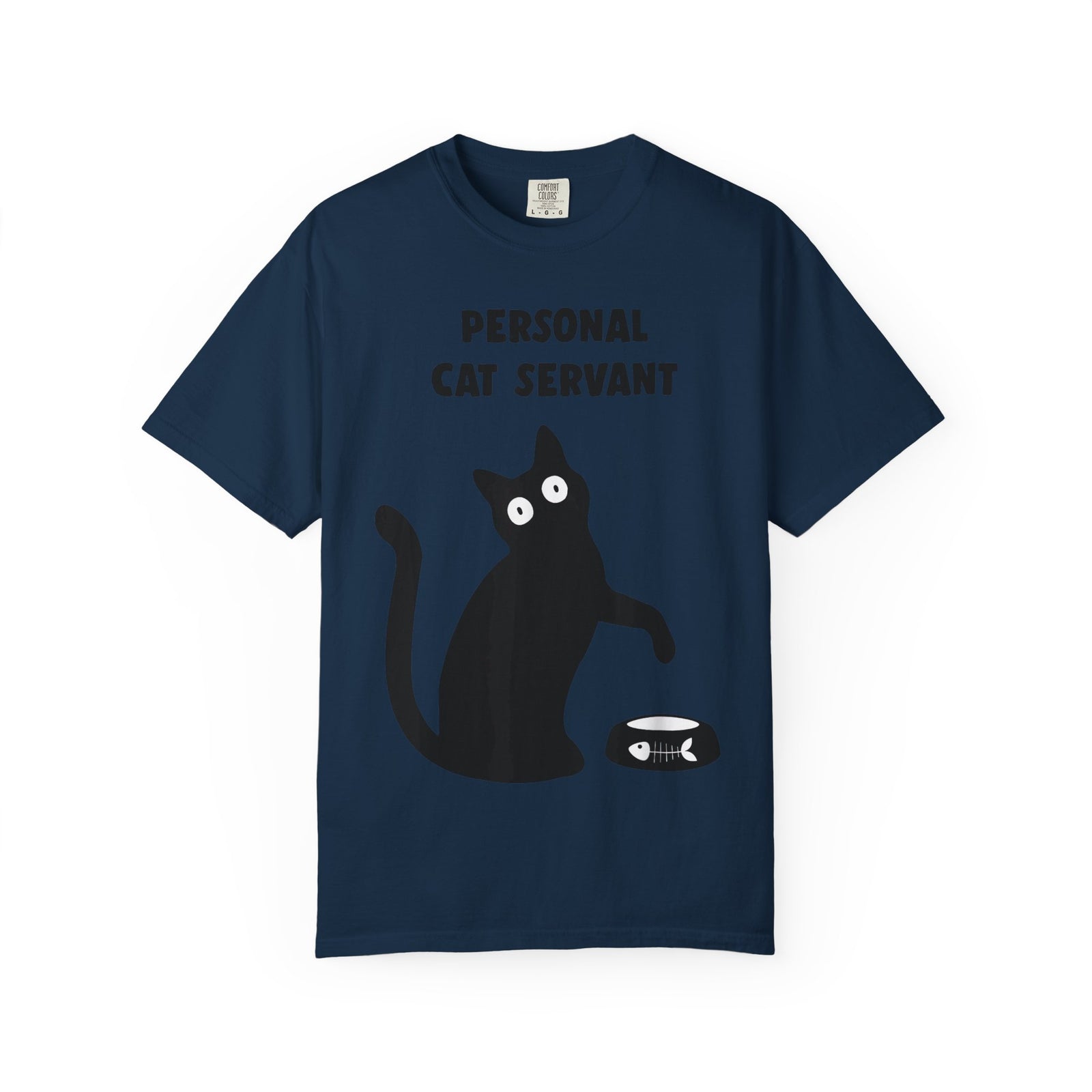 Personal Cat Servant T-Shirt — Funny Cat Lover Tee