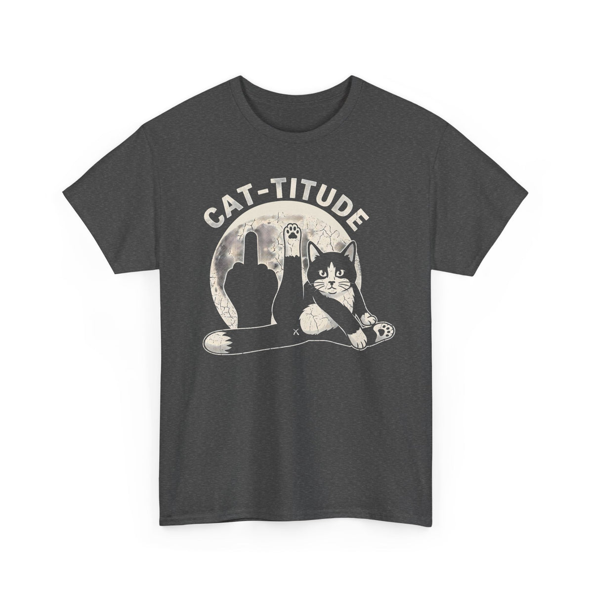 Cattitude T-Shirt — Funny Cat Attitude Tee