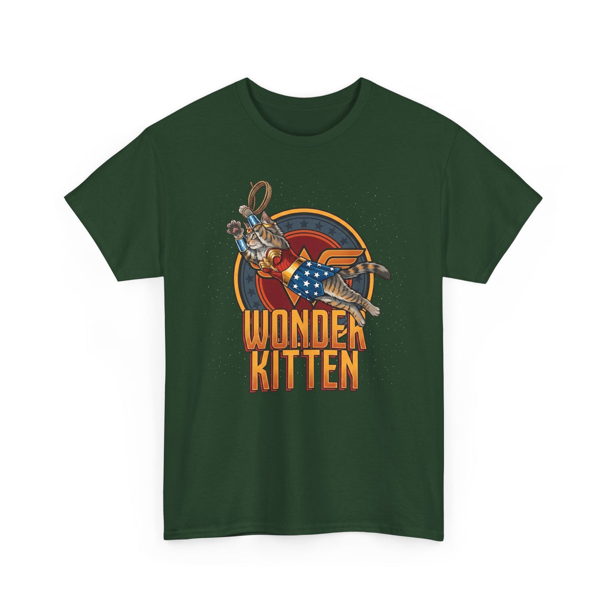 Wonder Kitten T-Shirt — Cute Graphic Cat Tee