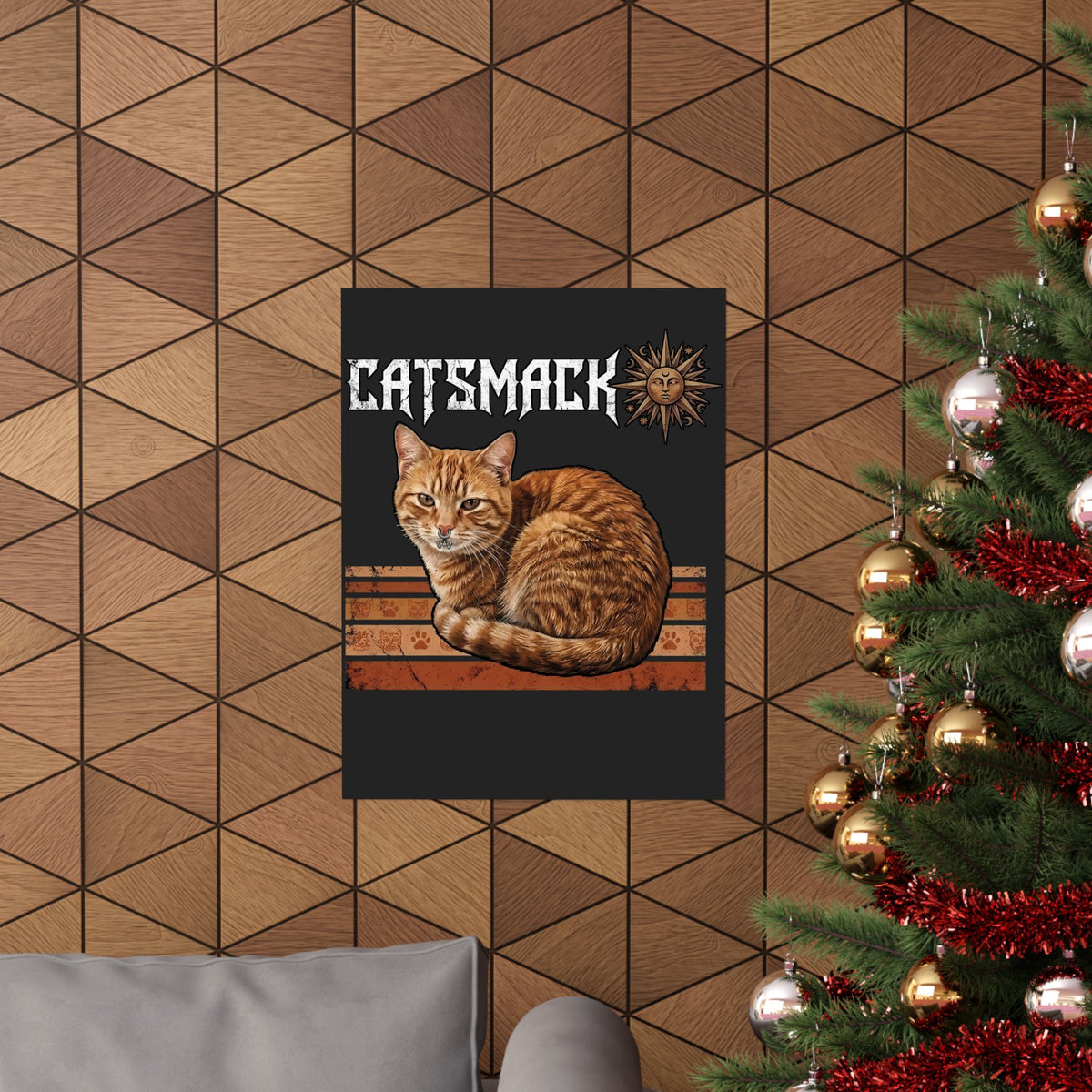 Catsmack Cat Graphic Poster