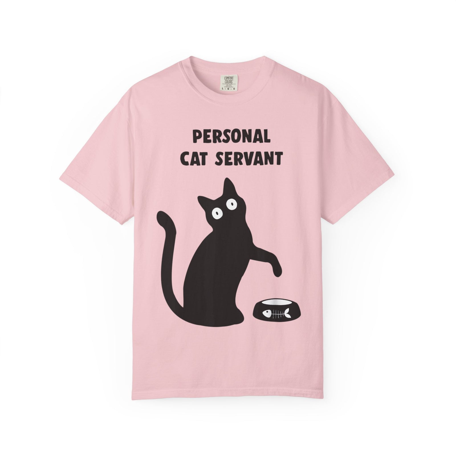 Personal Cat Servant T-Shirt — Funny Cat Lover Tee