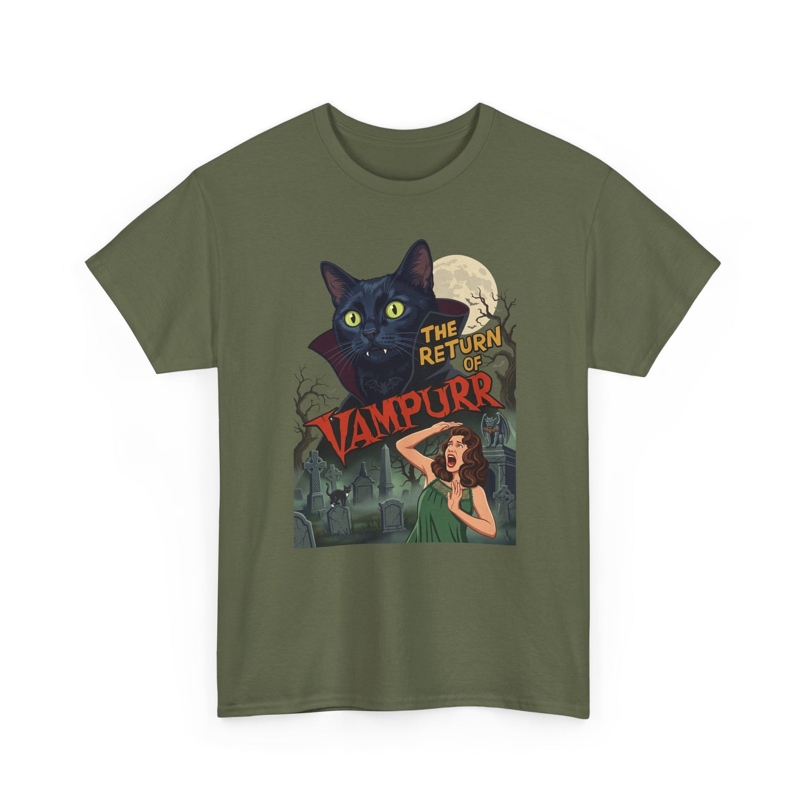 Vampurrr Cats 'The Return of Vampurrr' T-Shirt