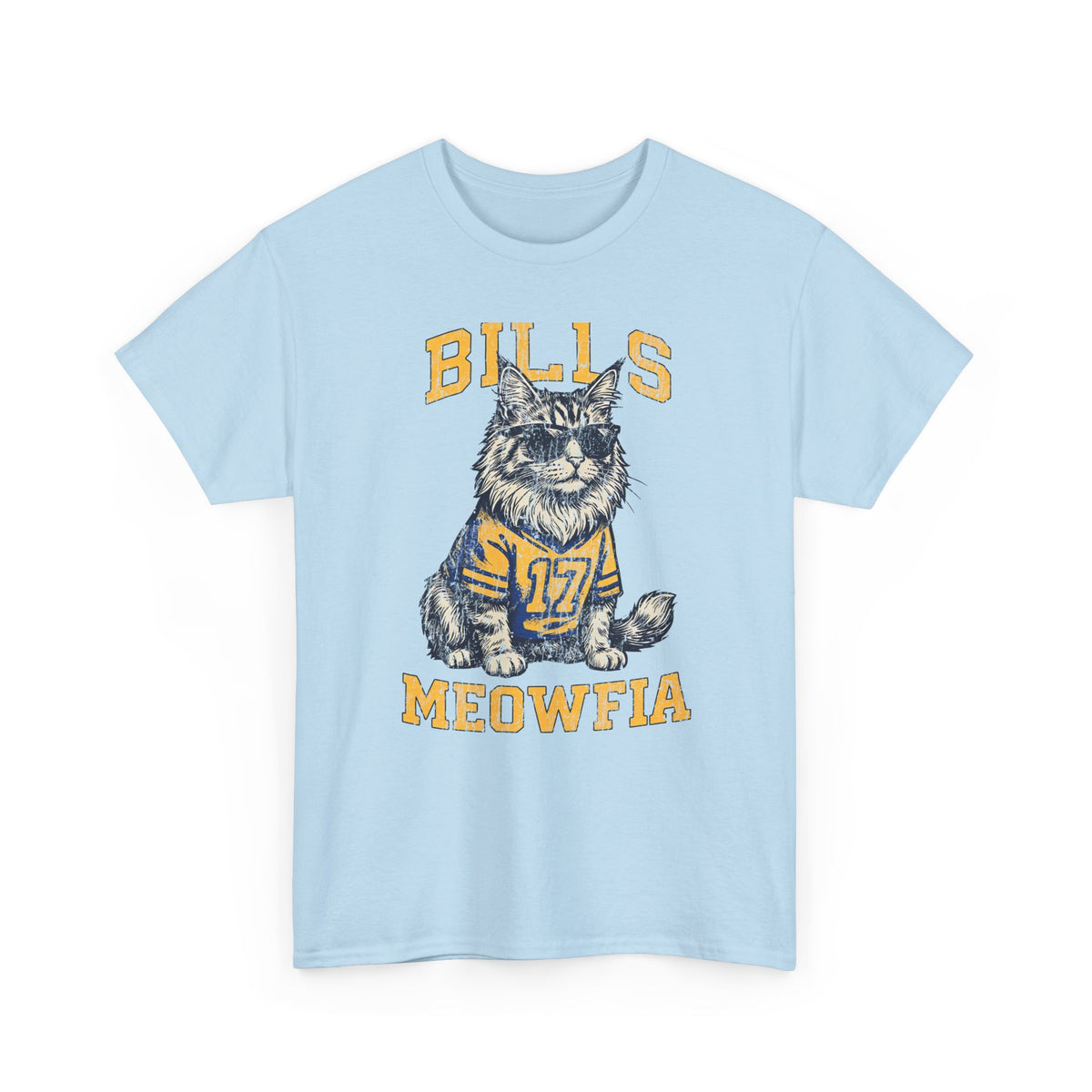 Bills Meowfia T-Shirt — Funny Cat Mafia Graphic Tee