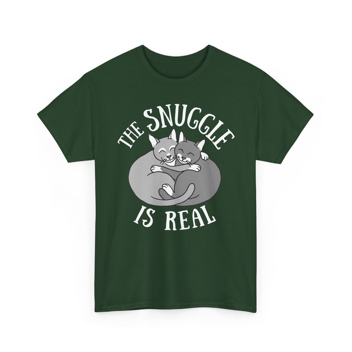 The Snuggle Is Real Cat Lover T-Shirt