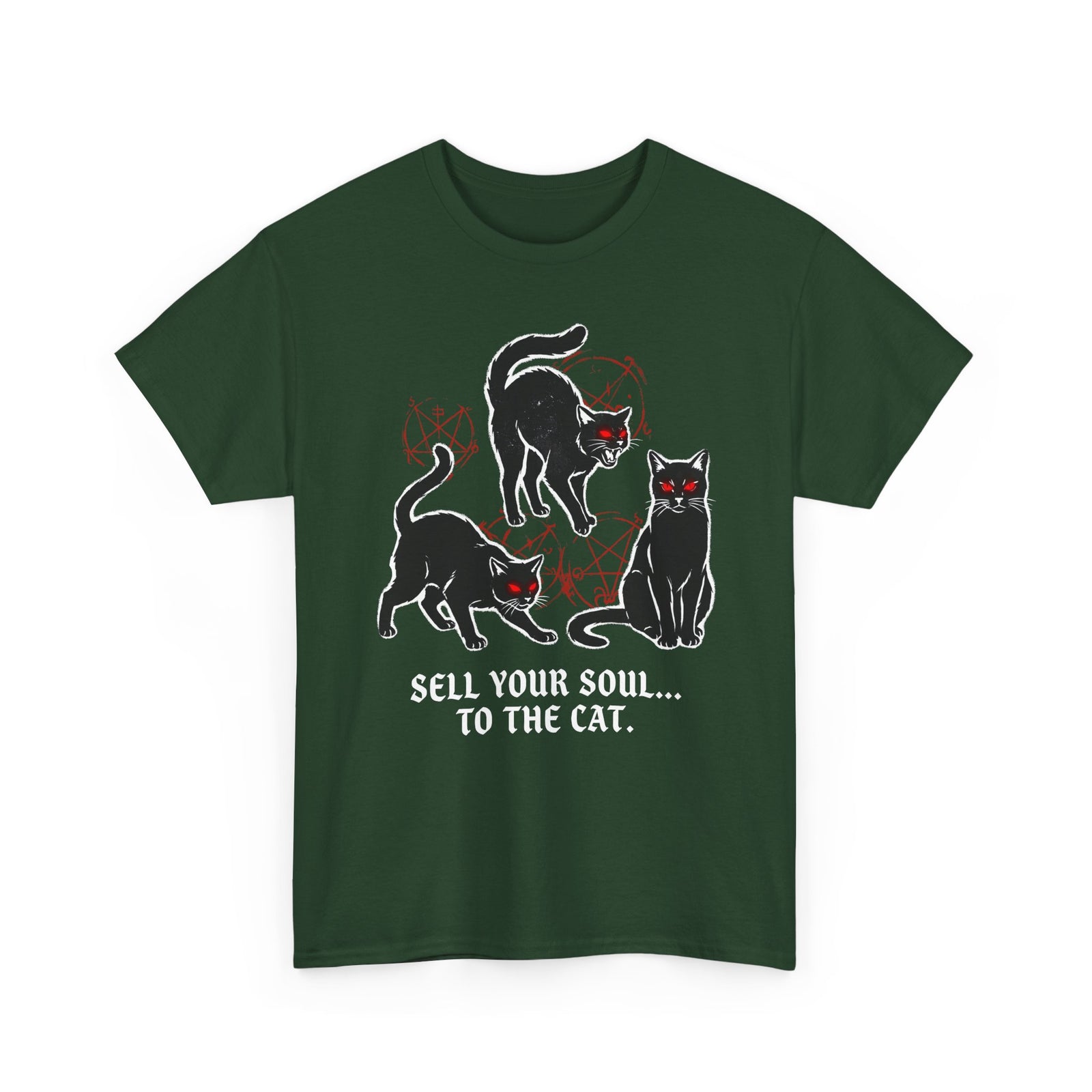 Sell Your Soul To The Cat T-Shirt — Funny Cat Lover Tee
