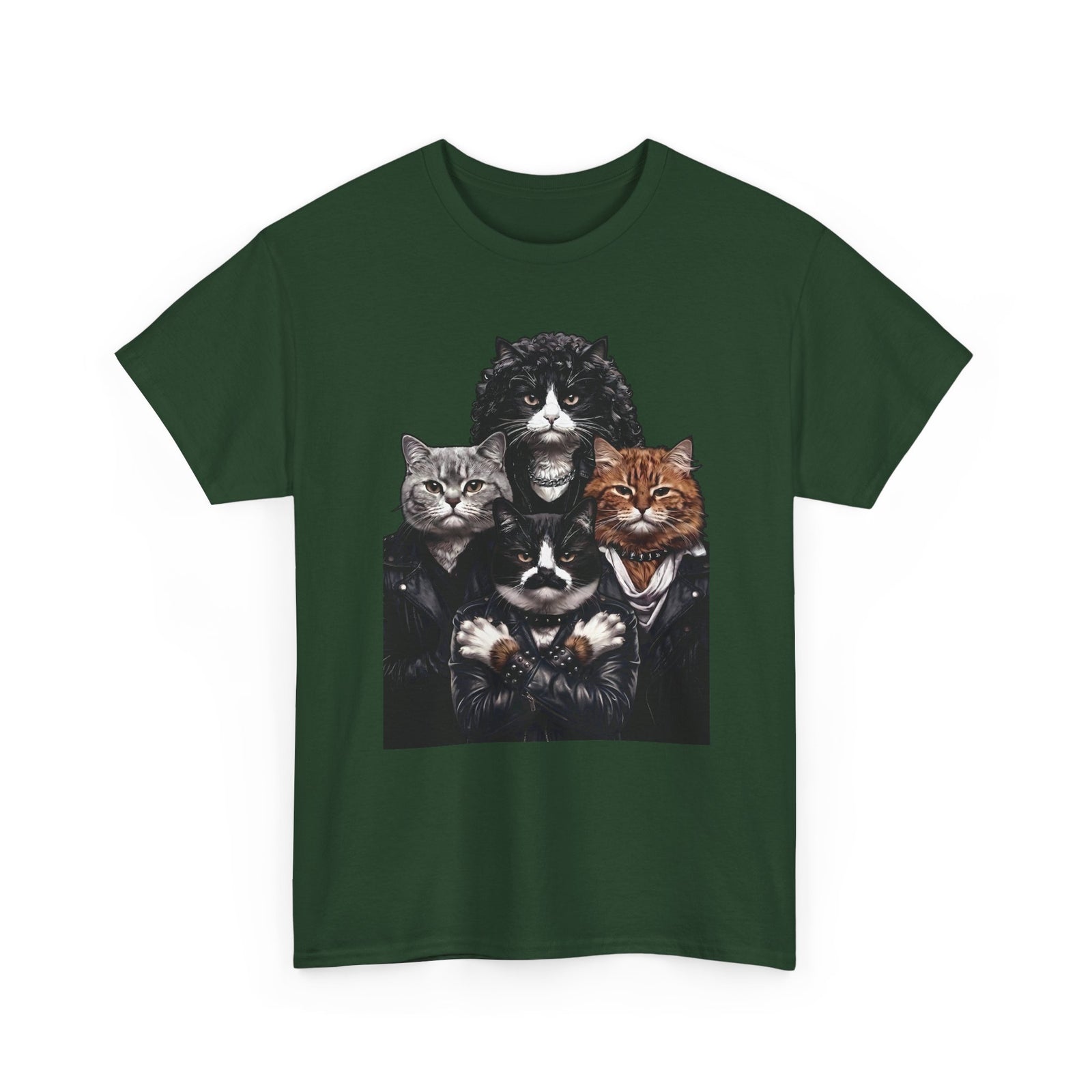 Bohemian Catsody T-Shirt — Retro 80s Hard Rock Feline Band Parody