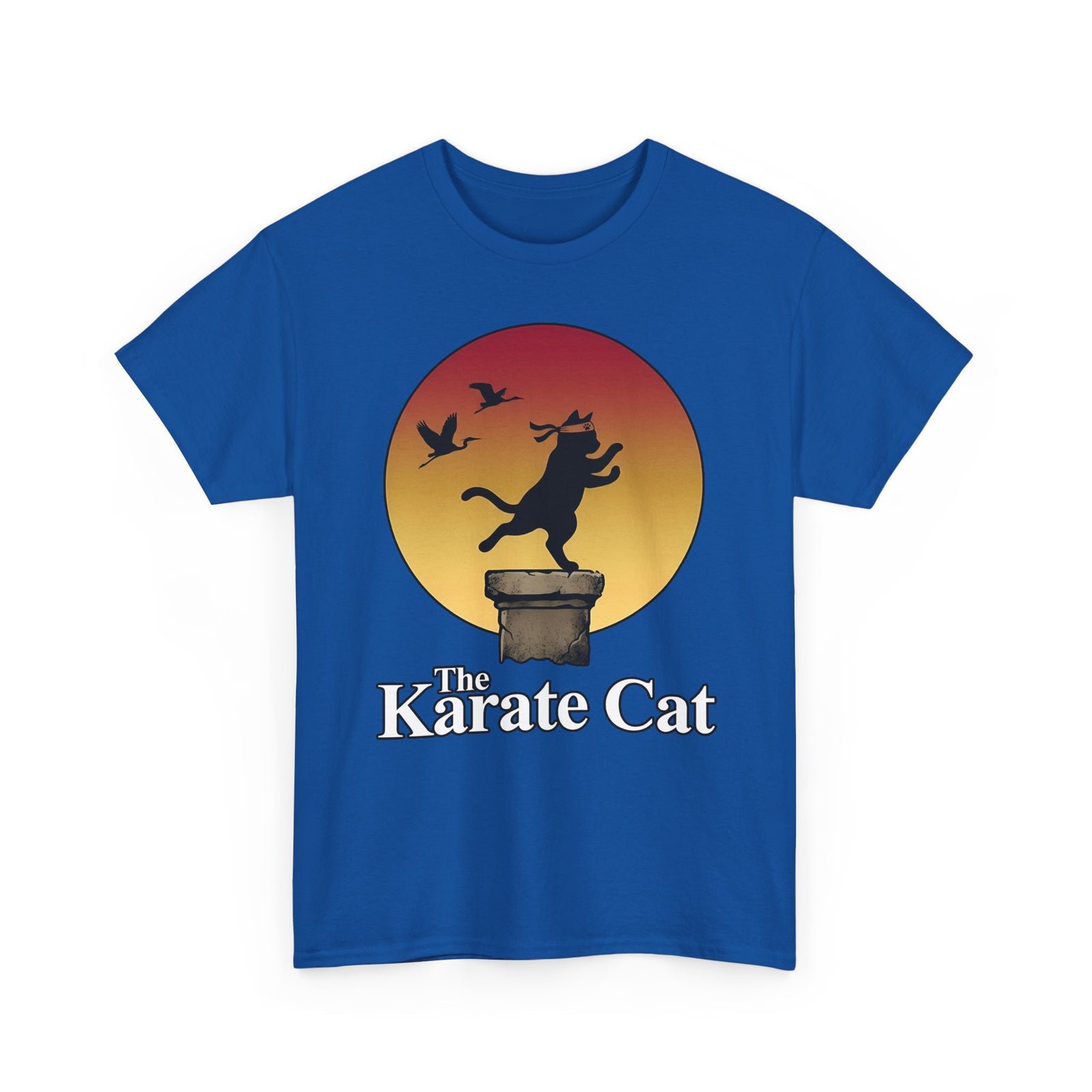 Karate Cat T-Shirt — Funny Martial Arts Cat Tee