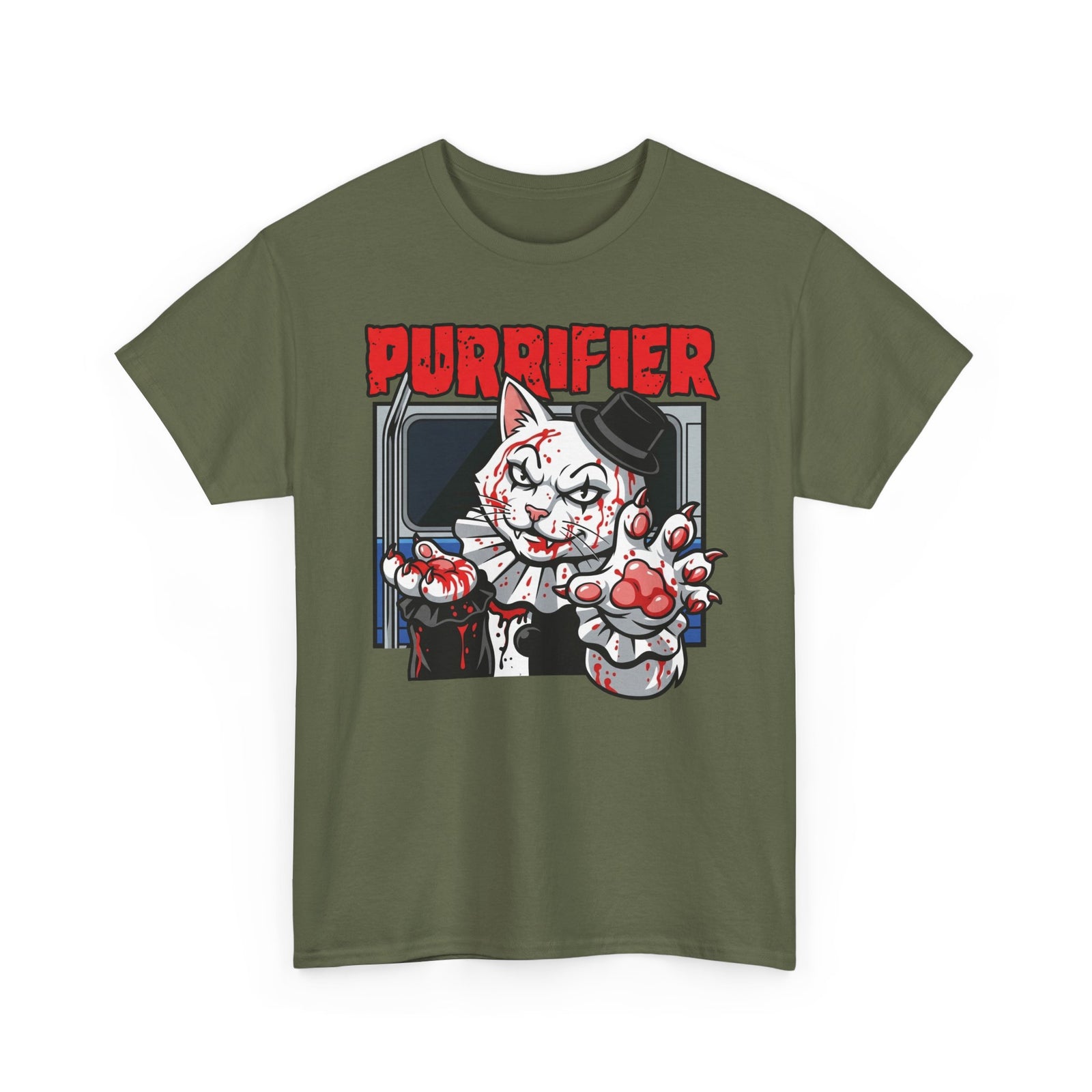 Purrifier Cat Horror Tee