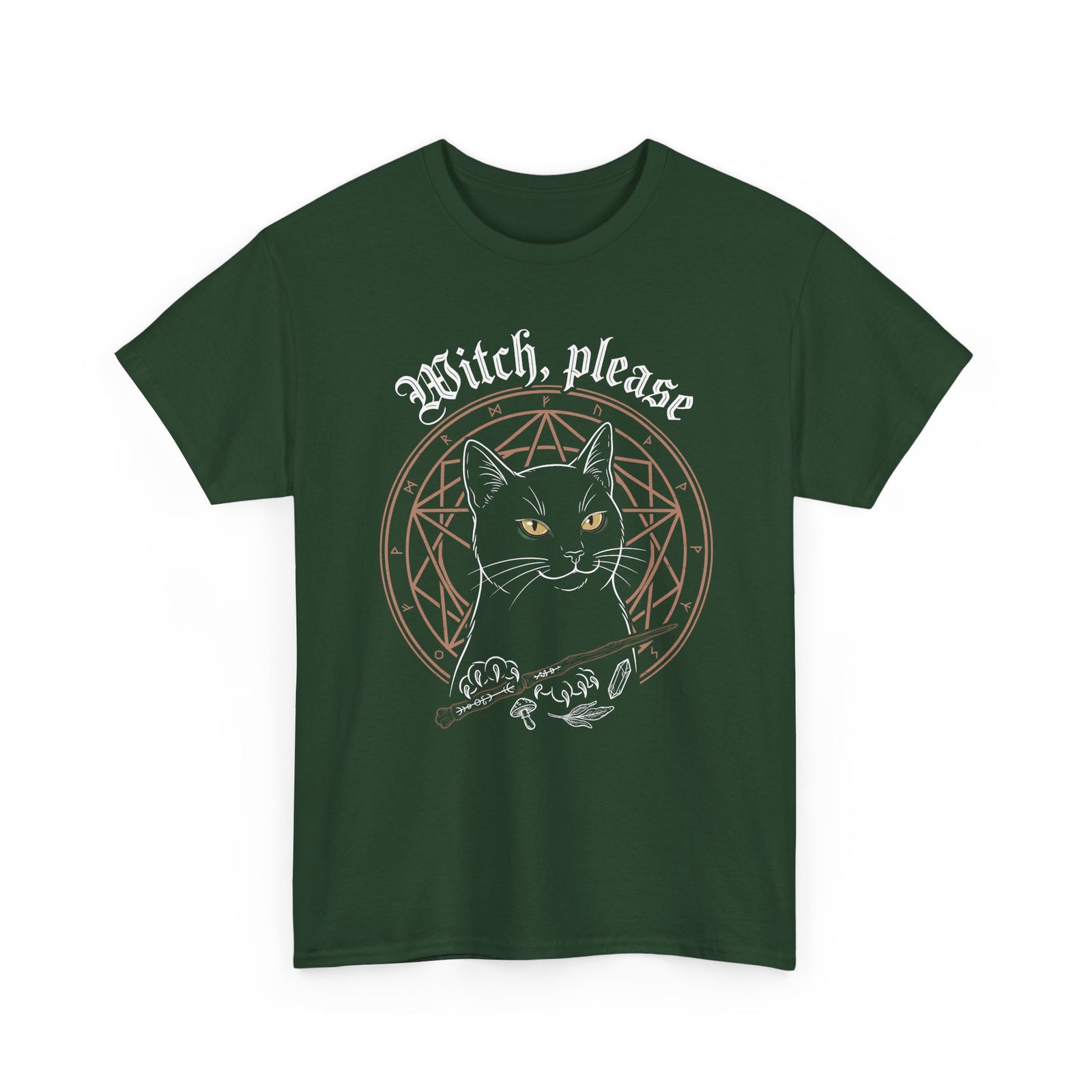 Witch, Please Black Cat Club T-Shirt
