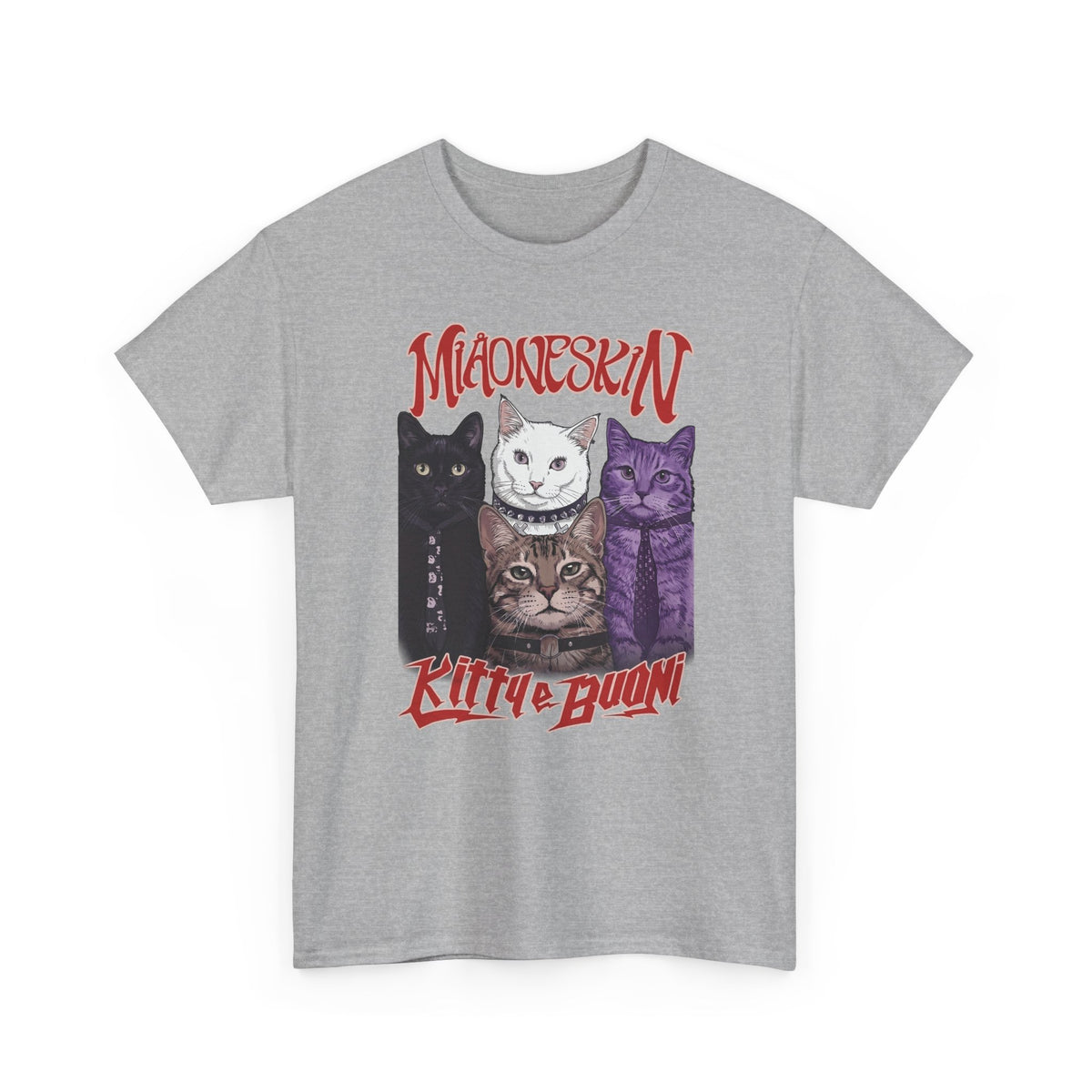 MIAONESKIN Kitty e Buon T-Shirt