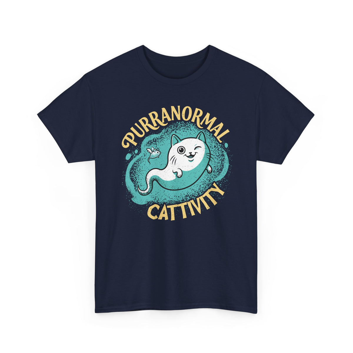 Purranormal Cattivity T-Shirt — Funny Paranormal Cat Tee