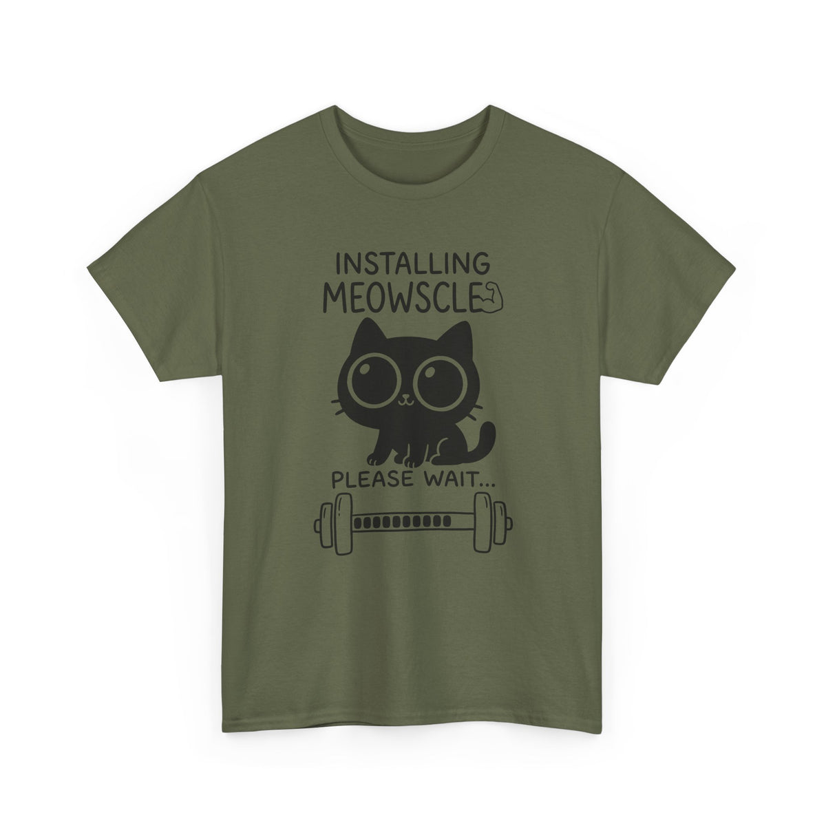 Installing Meowscles T-Shirt