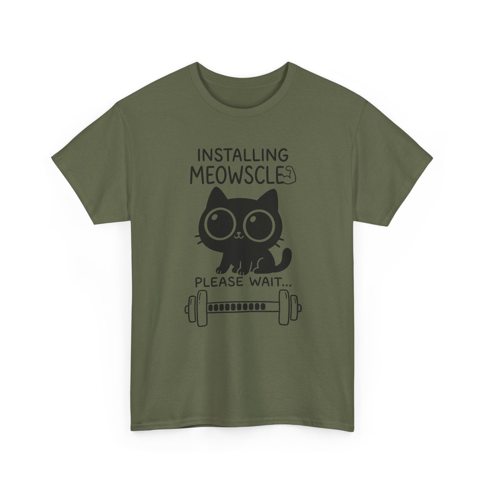 Installing Meowscles T-Shirt