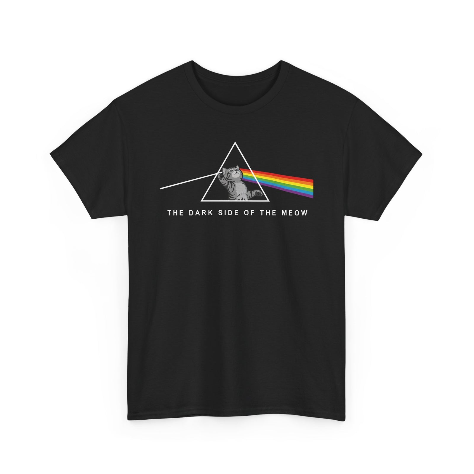 The Dark Side of Meow T-Shirt Cat Humor Tee