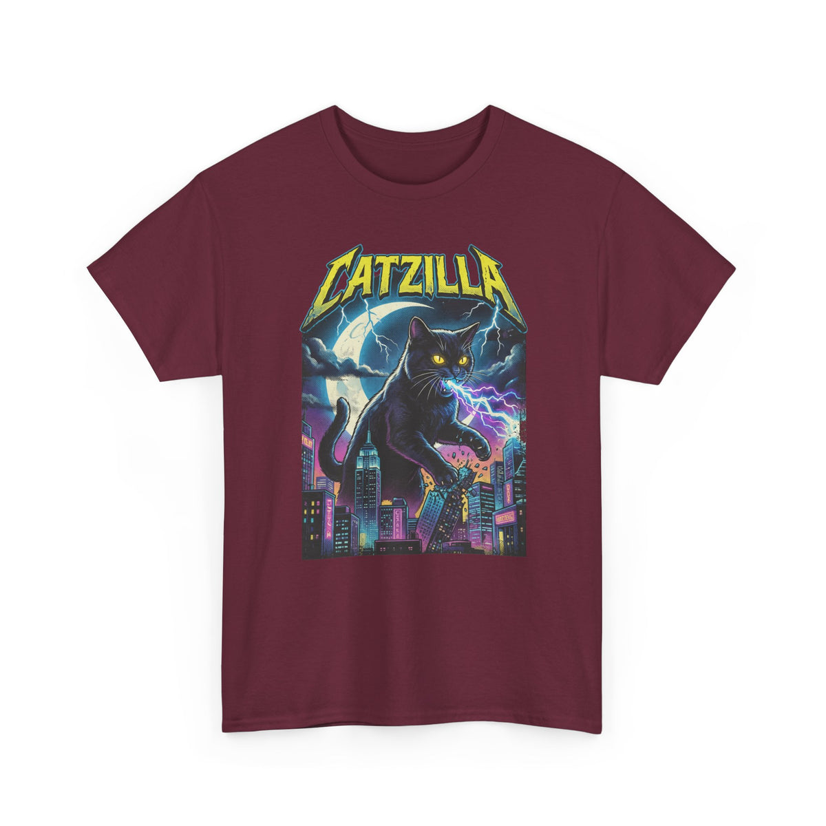 Cat Attack T-Shirt — Funny Graphic Cat Tee