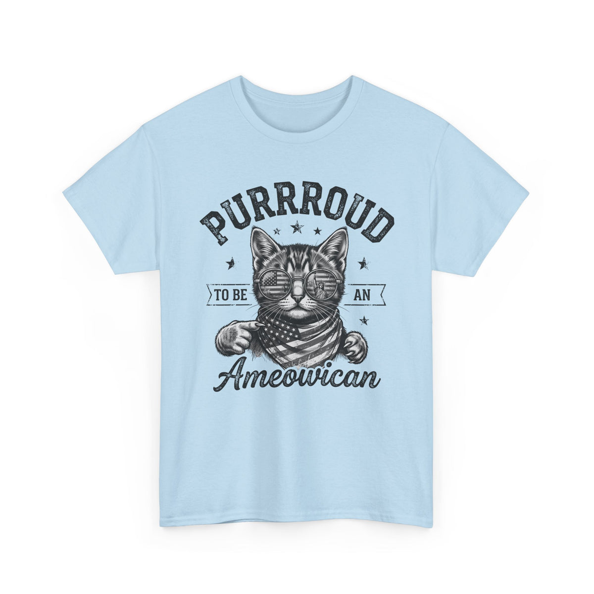 Purroud To Be An Ameowican T-Shirt