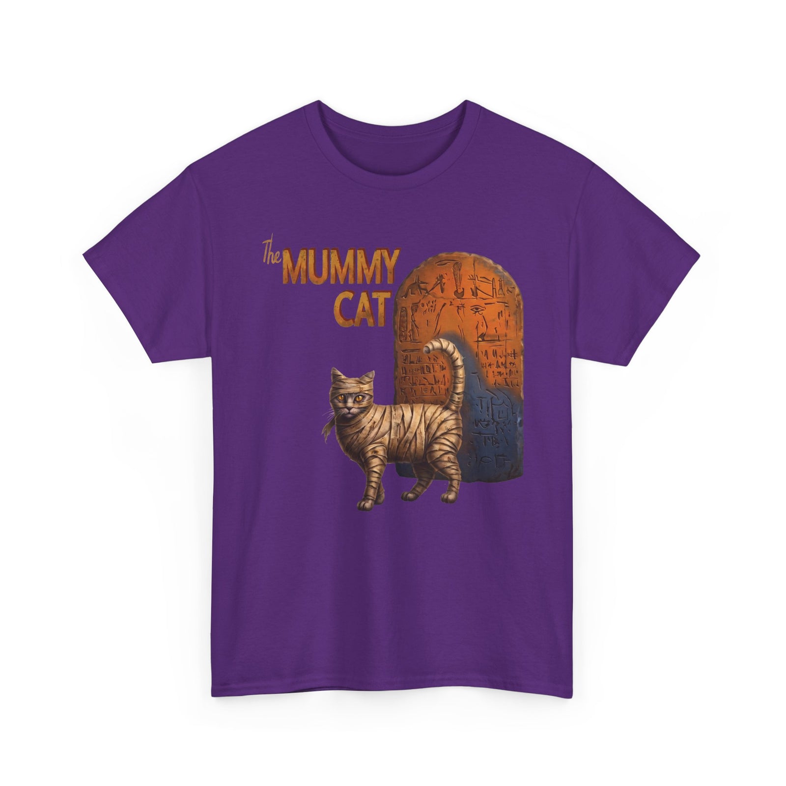 The Mummy Cat Movie Parody T-Shirt — Ancient Egyptian Mummy Feline Tee